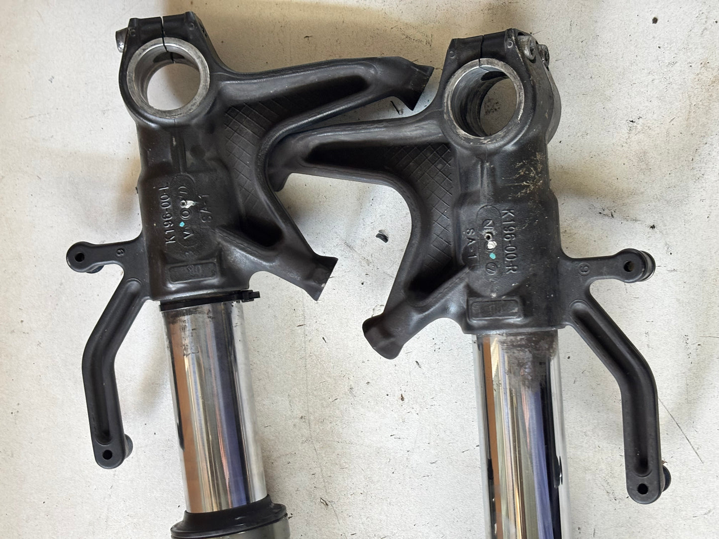 Fourche type Kawasaki zx6r 2009/2012