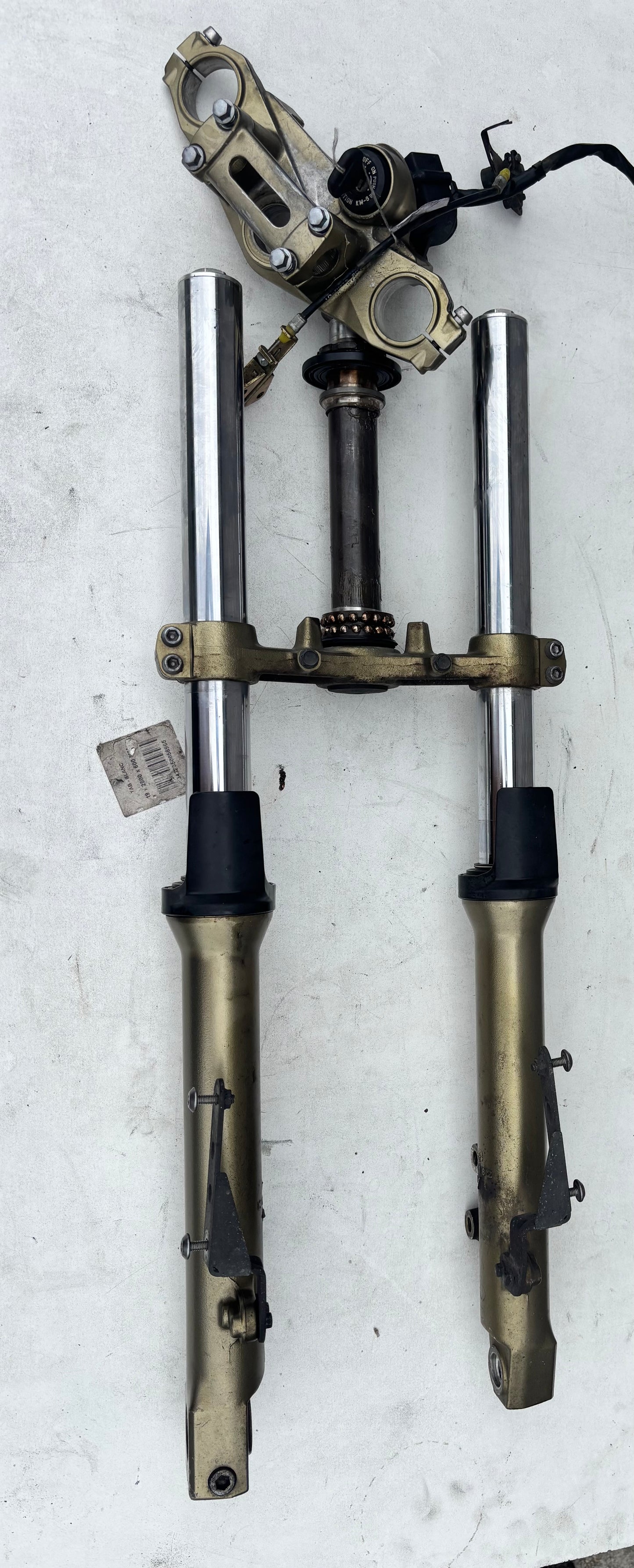 Fourche bras de fourche Kawasaki Er6n sans ABS 2005/2008