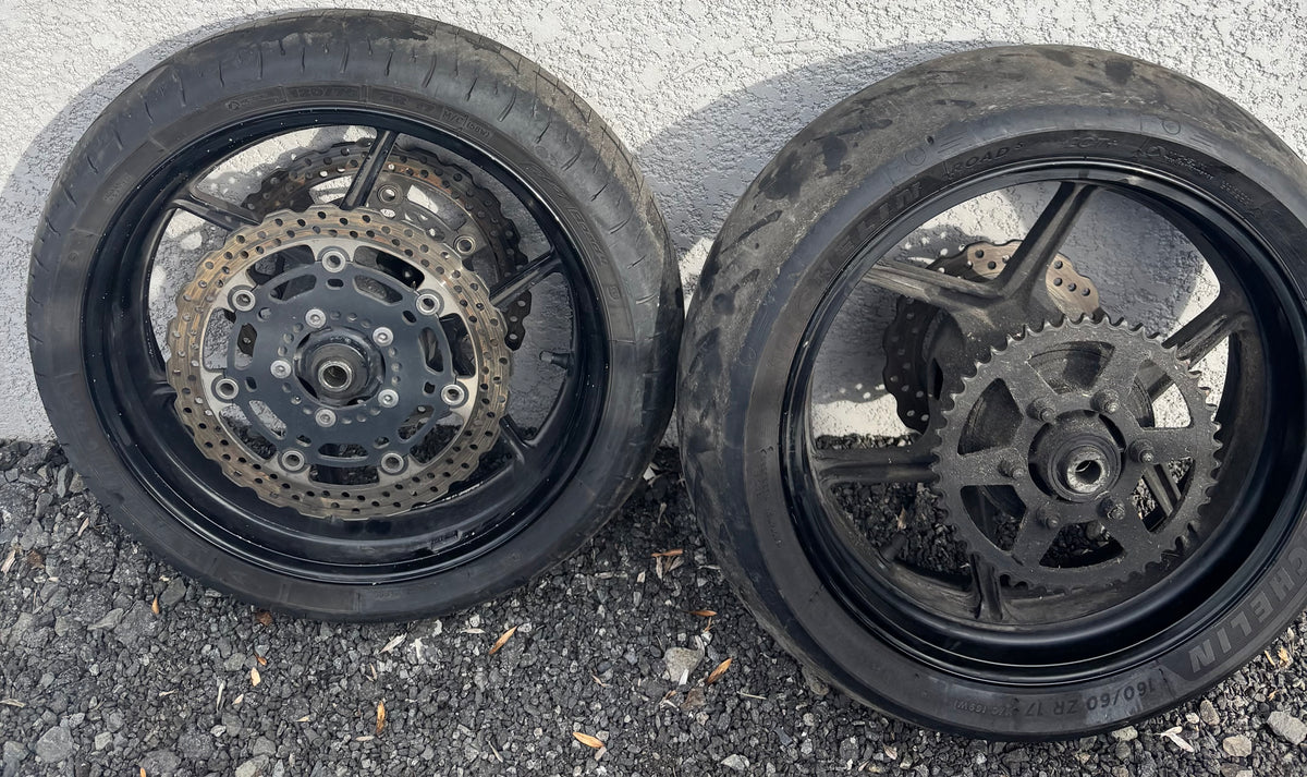 Vorder- und Hinterrad Kawasaki Er6 2012/2016
