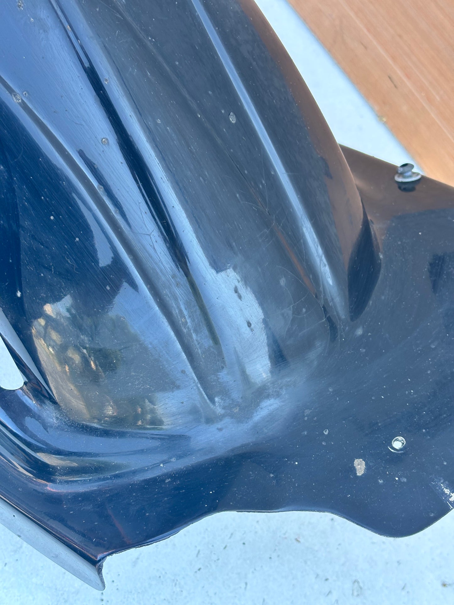 Protection chaîne lèche roue garde boue arrière Kawasaki Er6n er6f 2005/2008