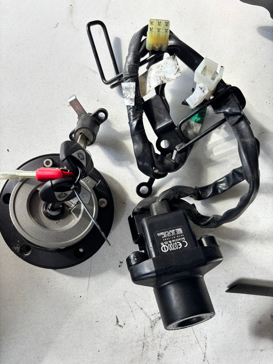 Kit serrure neiman trappe serrure 3 clé yamaha mt 09 2013-2020