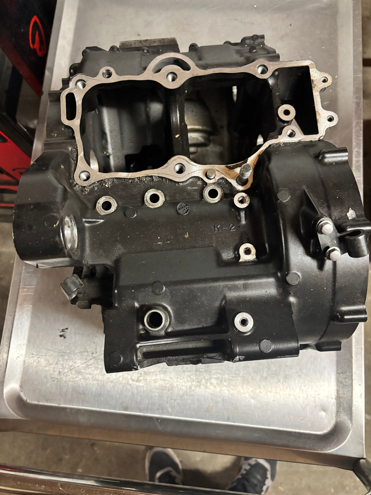 Carter bloc bas Moteur Kawasaki Er6 2009/2016