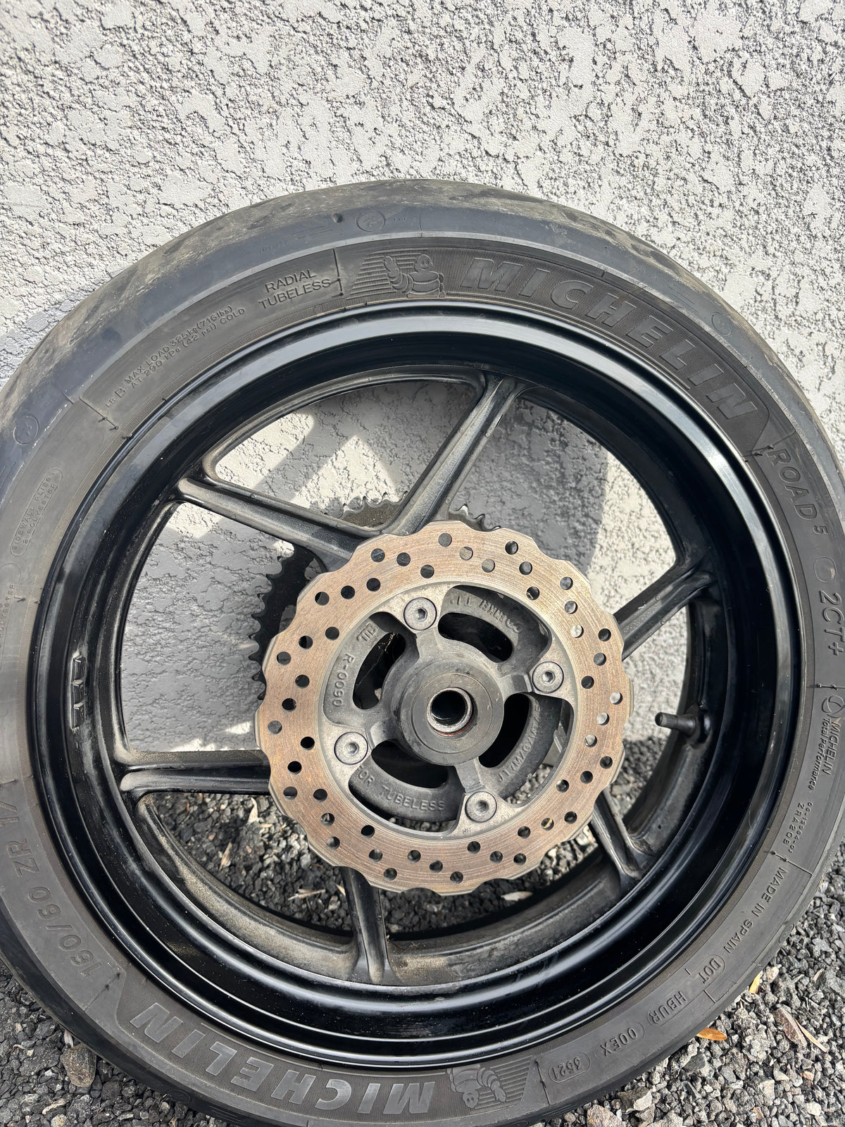 Vorder- und Hinterrad Kawasaki Er6 2012/2016
