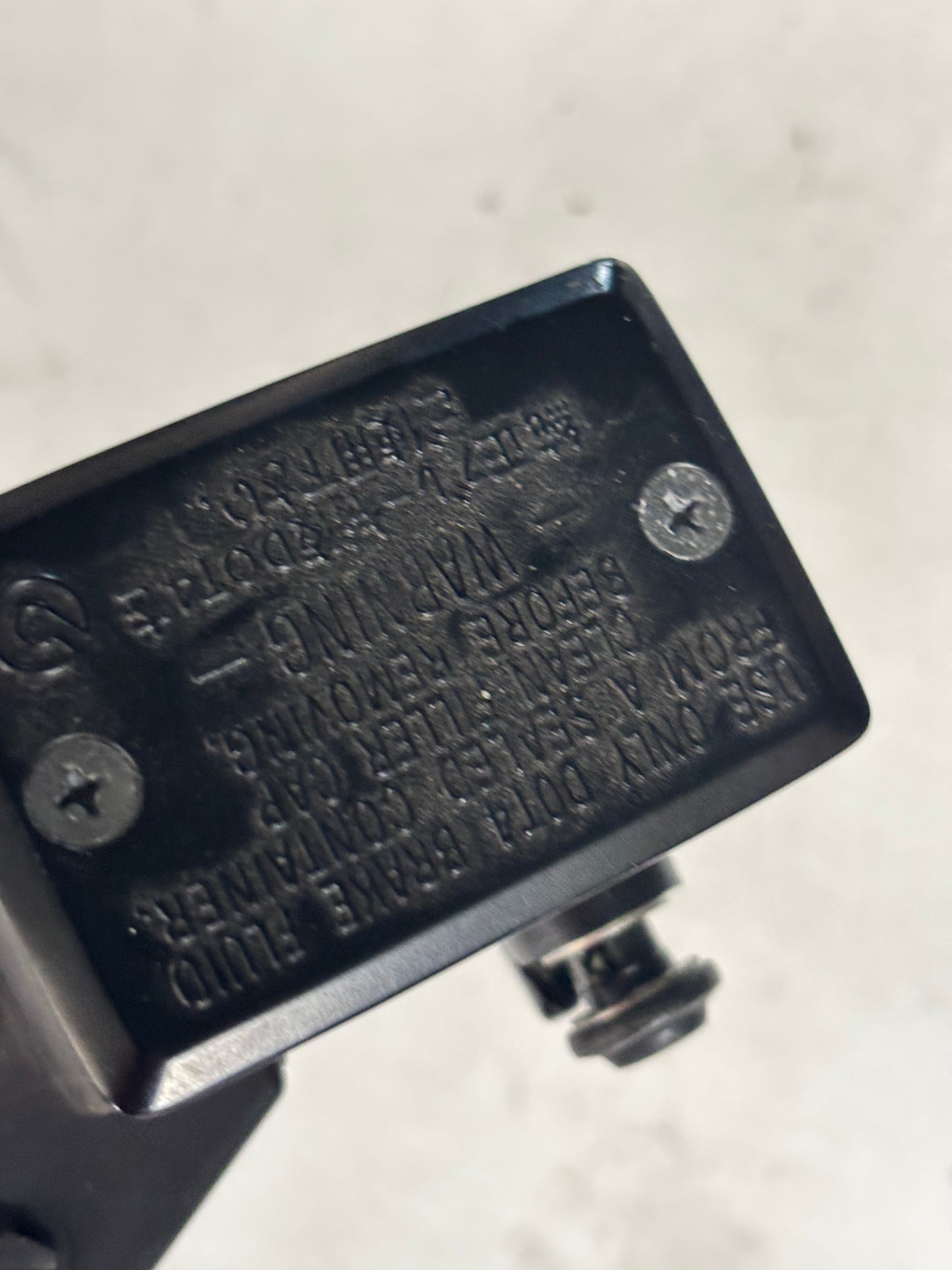 Maître cylindre de frein et levier Yamaha MT-07 tracer 700 2014/2024