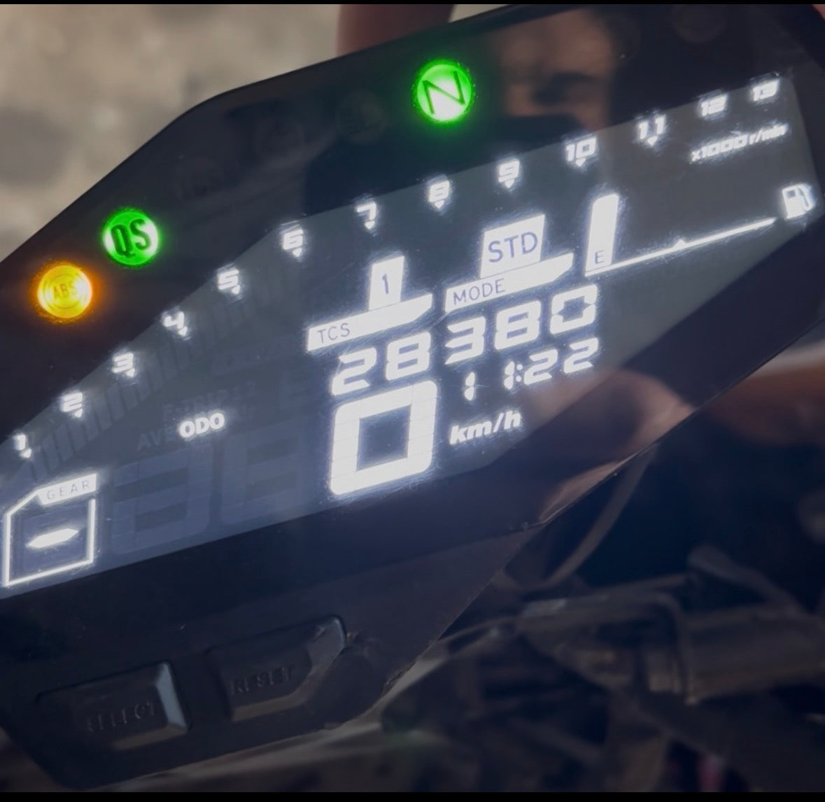 Compteur yamaha mt 09 SP 2017- 2020 ABS