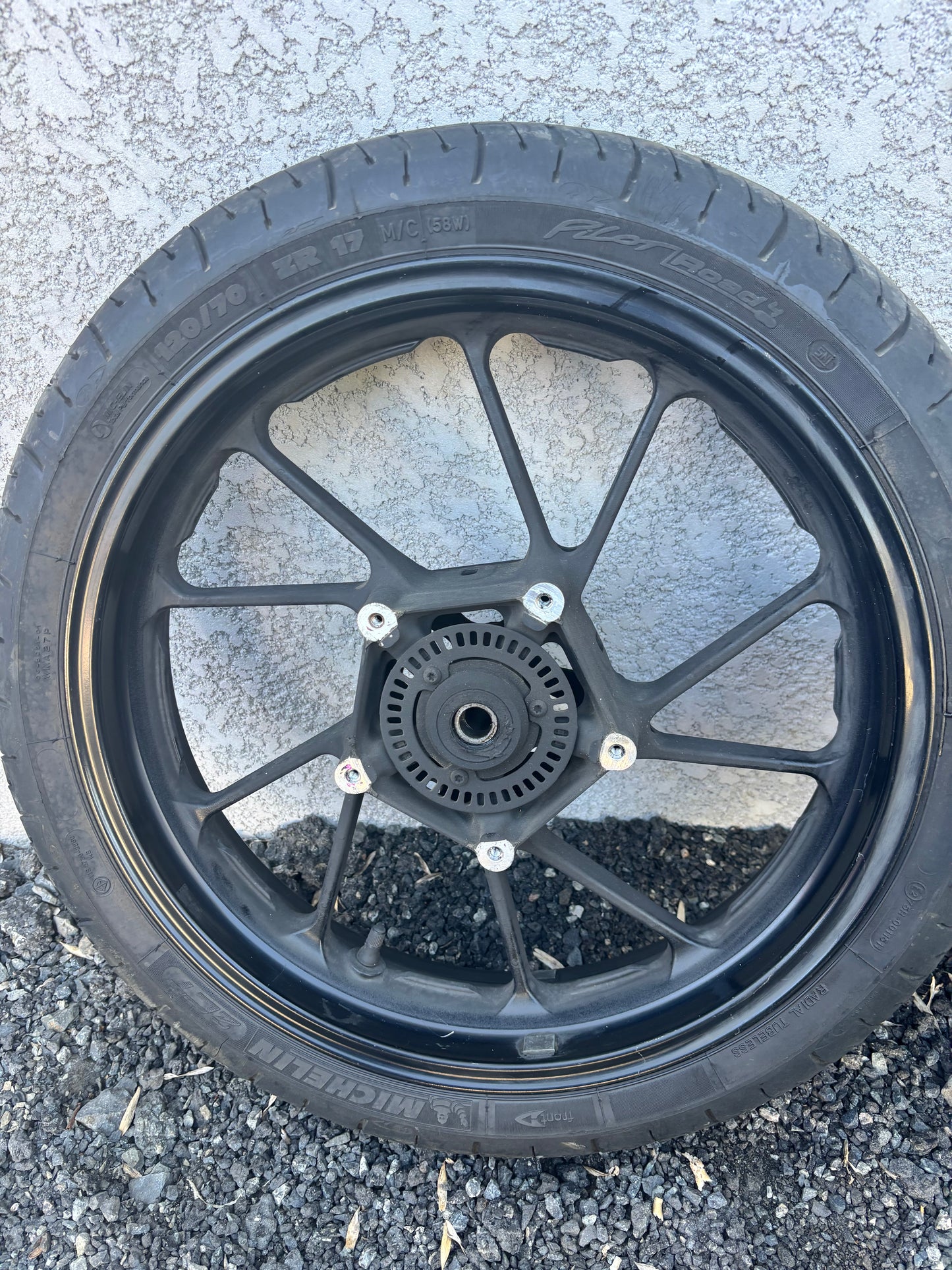 Pack roues jantes avant arrière ABS yamaha mt 07 mt-07 2014 à 2020