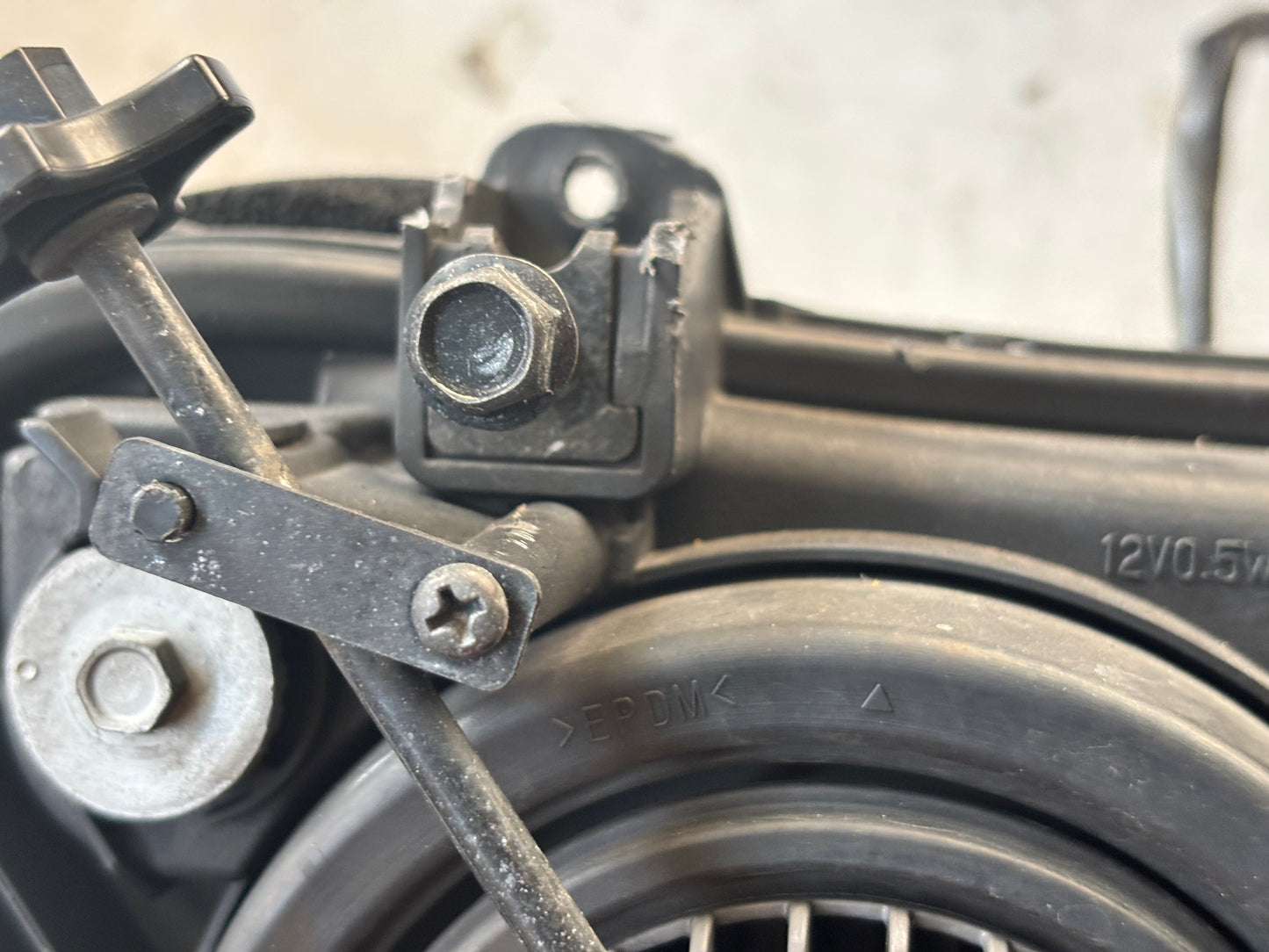 Tête fourche optique Yamaha tracer 900 2015/2017