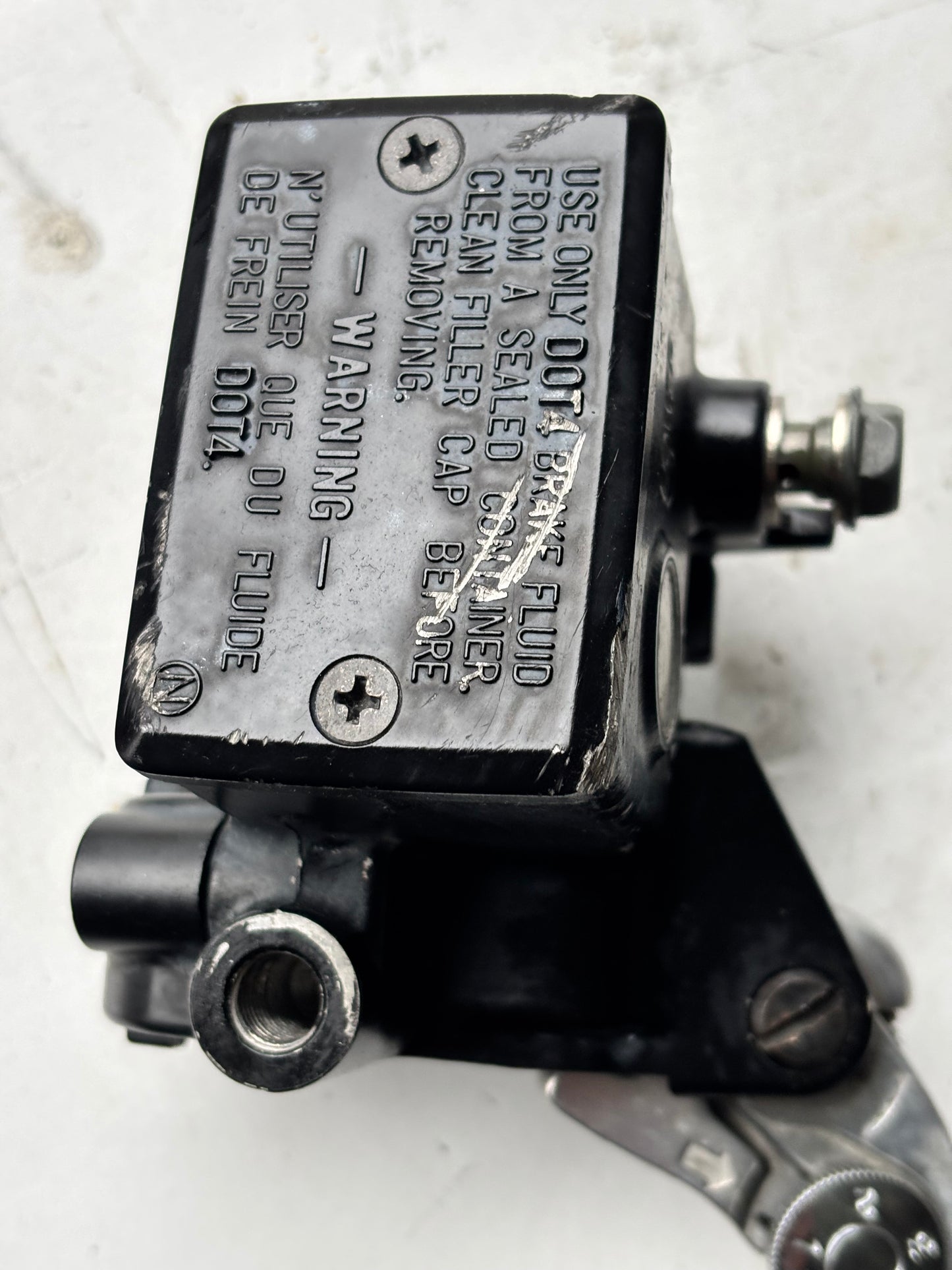 Hauptbremszylinder und vorderer Bremshebel Kawasaki Er6n er6f 2005/2008