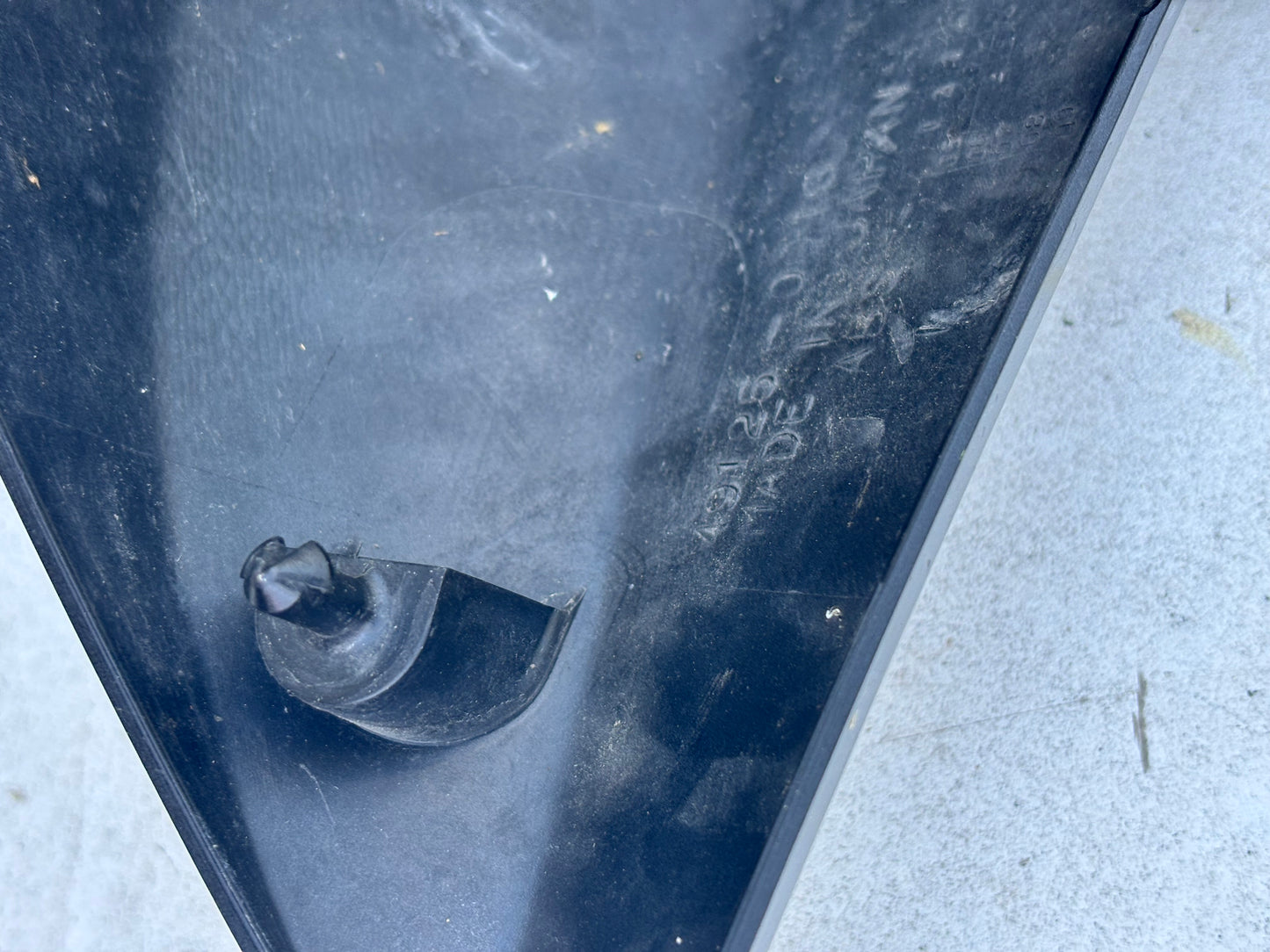 Écope gauche  avec clignotant Kawasaki Er6N 2005/2008