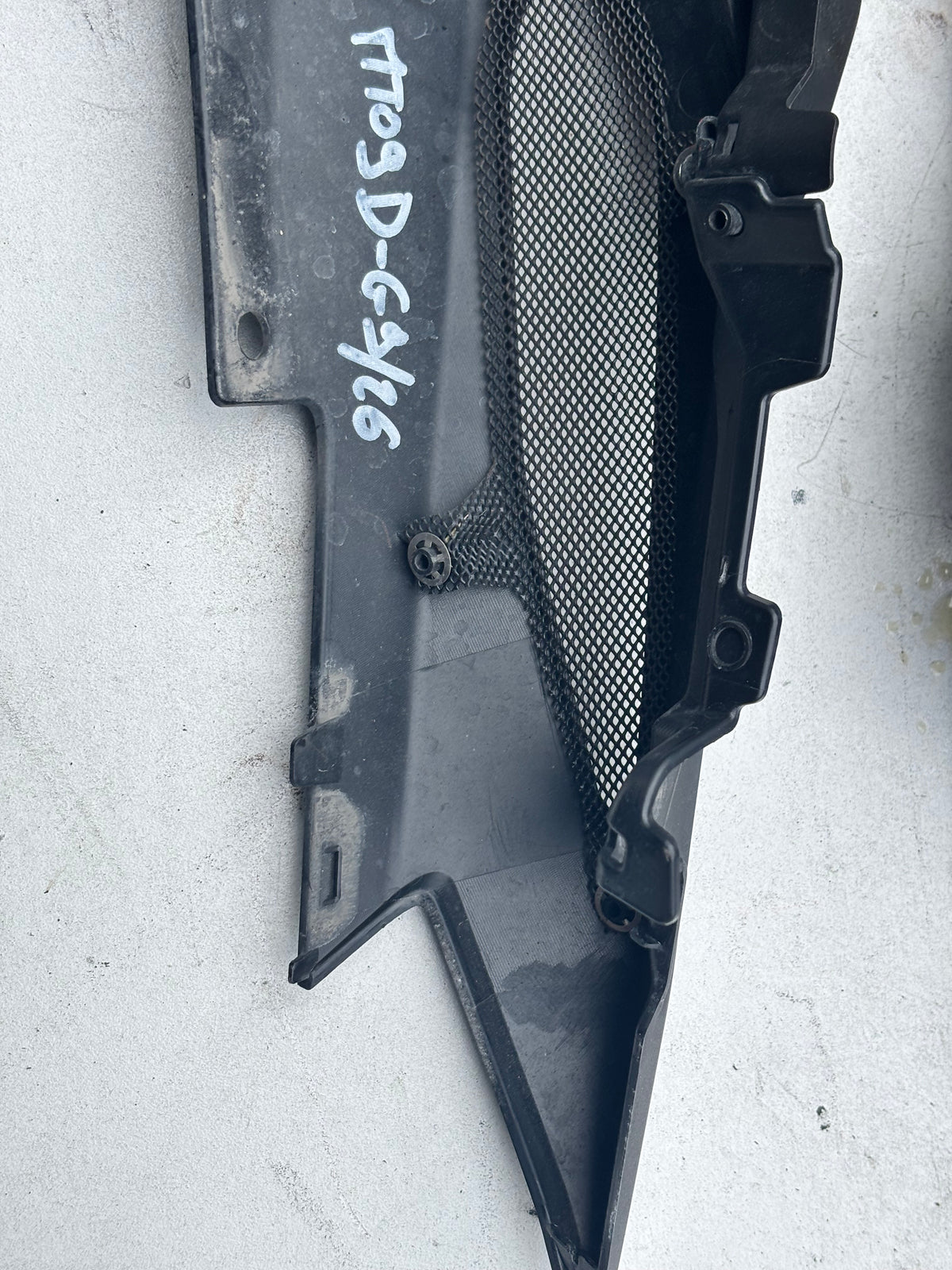 Carénage coque arrière droit et gauche Yamaha mt09 2017/2020