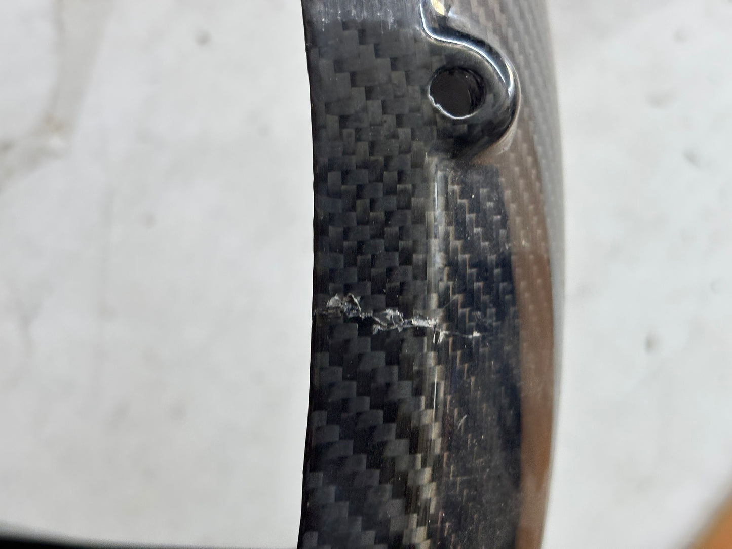 Garde boue avant Kawasaki zx6r 2009/2016 à réparer