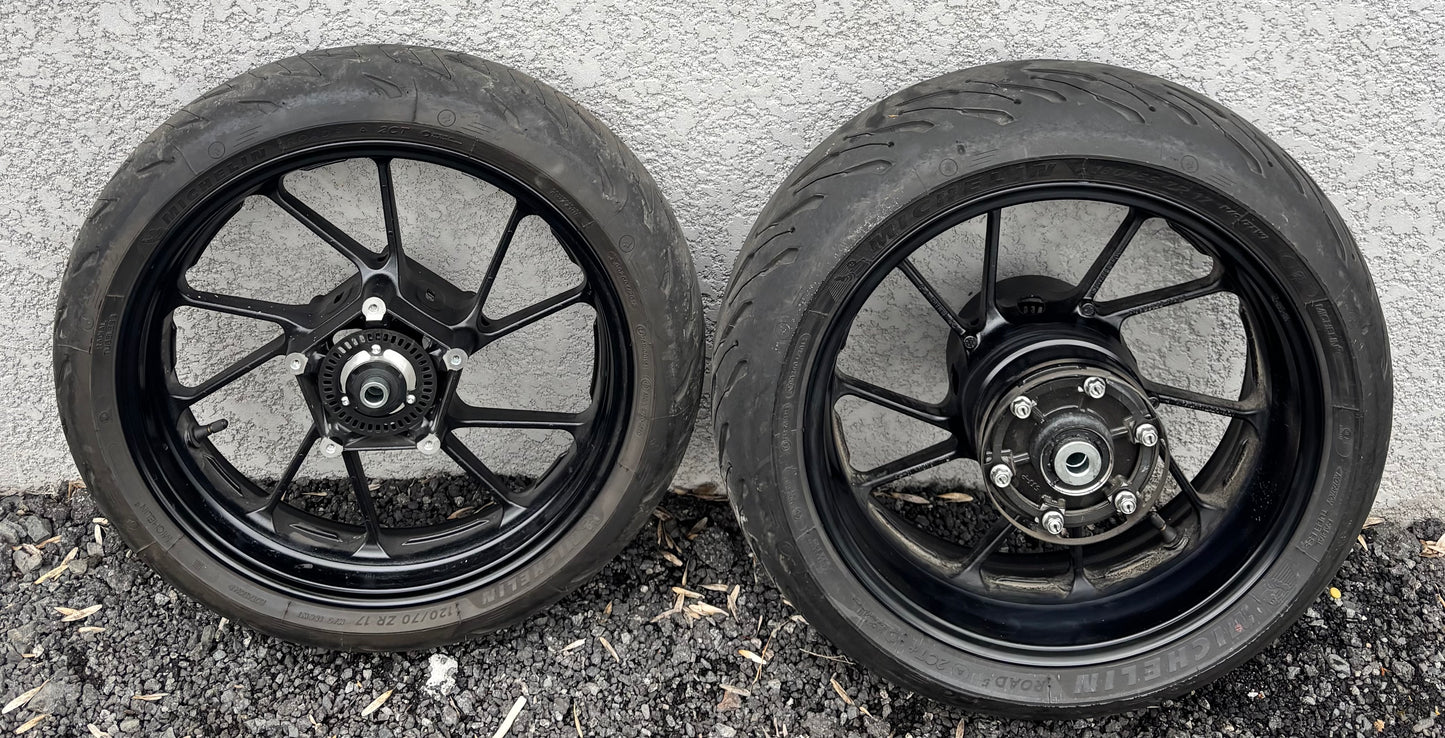 Pack roue avant arrière ABS yamaha mt 07 mt07 2021/2024
