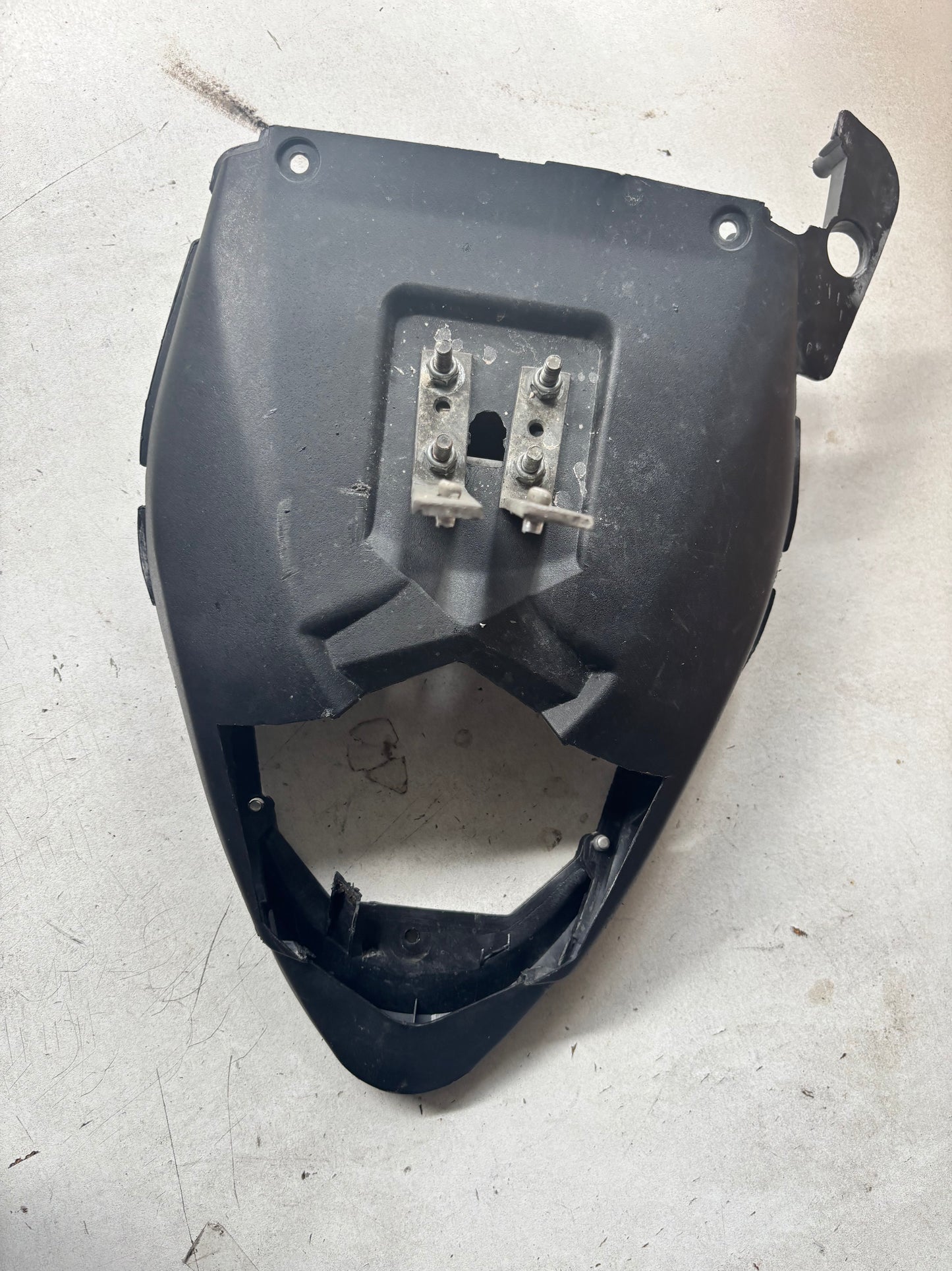 Carénage arrière support plaque  Kawasaki zx6r 2009/2012