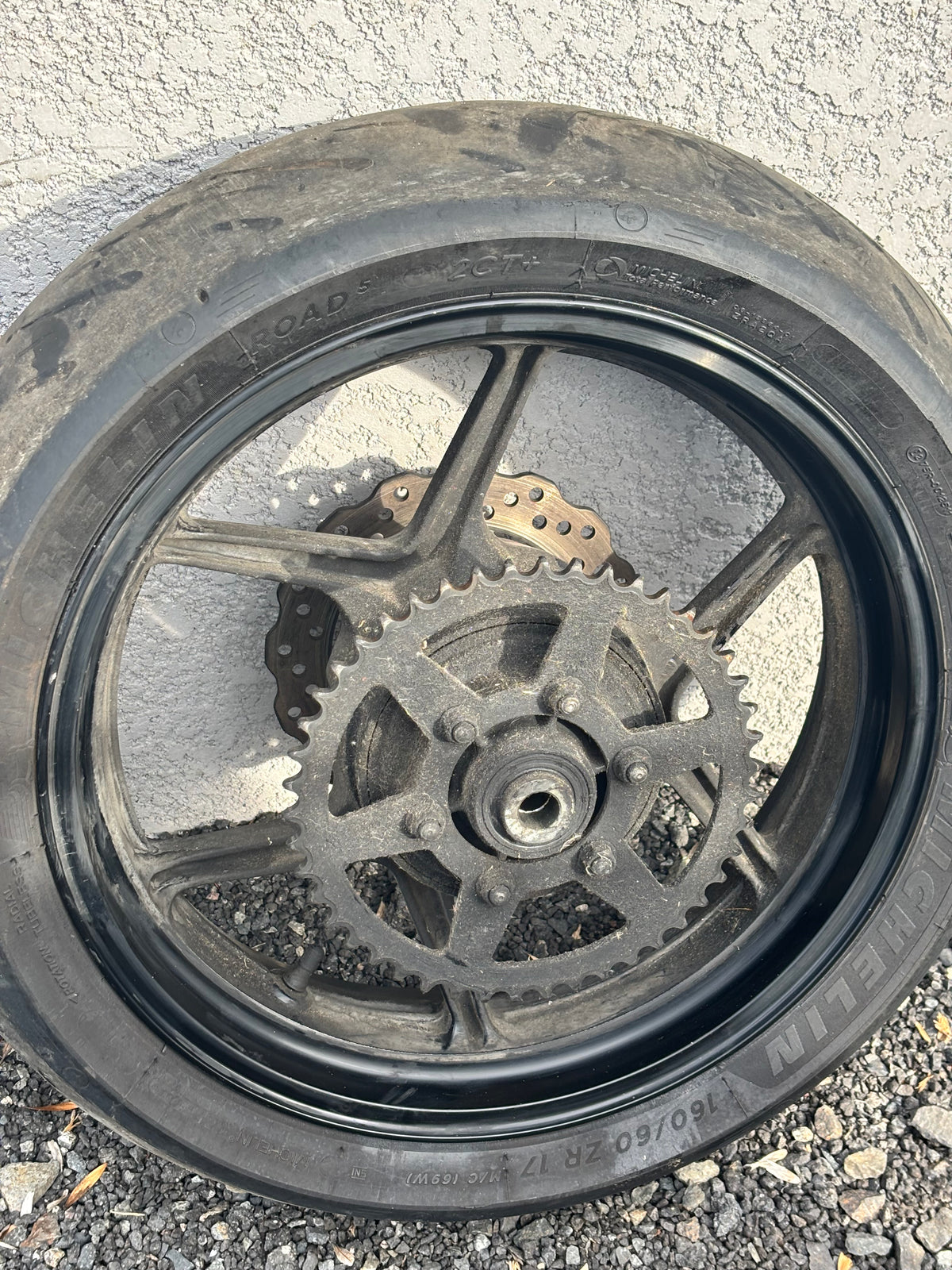 Vorder- und Hinterrad Kawasaki Er6 2012/2016