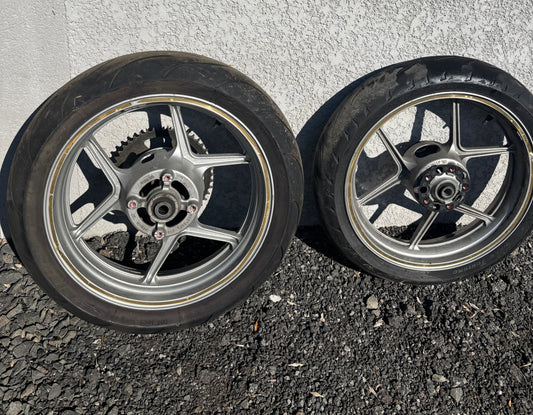 Paire Roues avant / arrière  Kawasaki Er6n Er6f 2005/2016