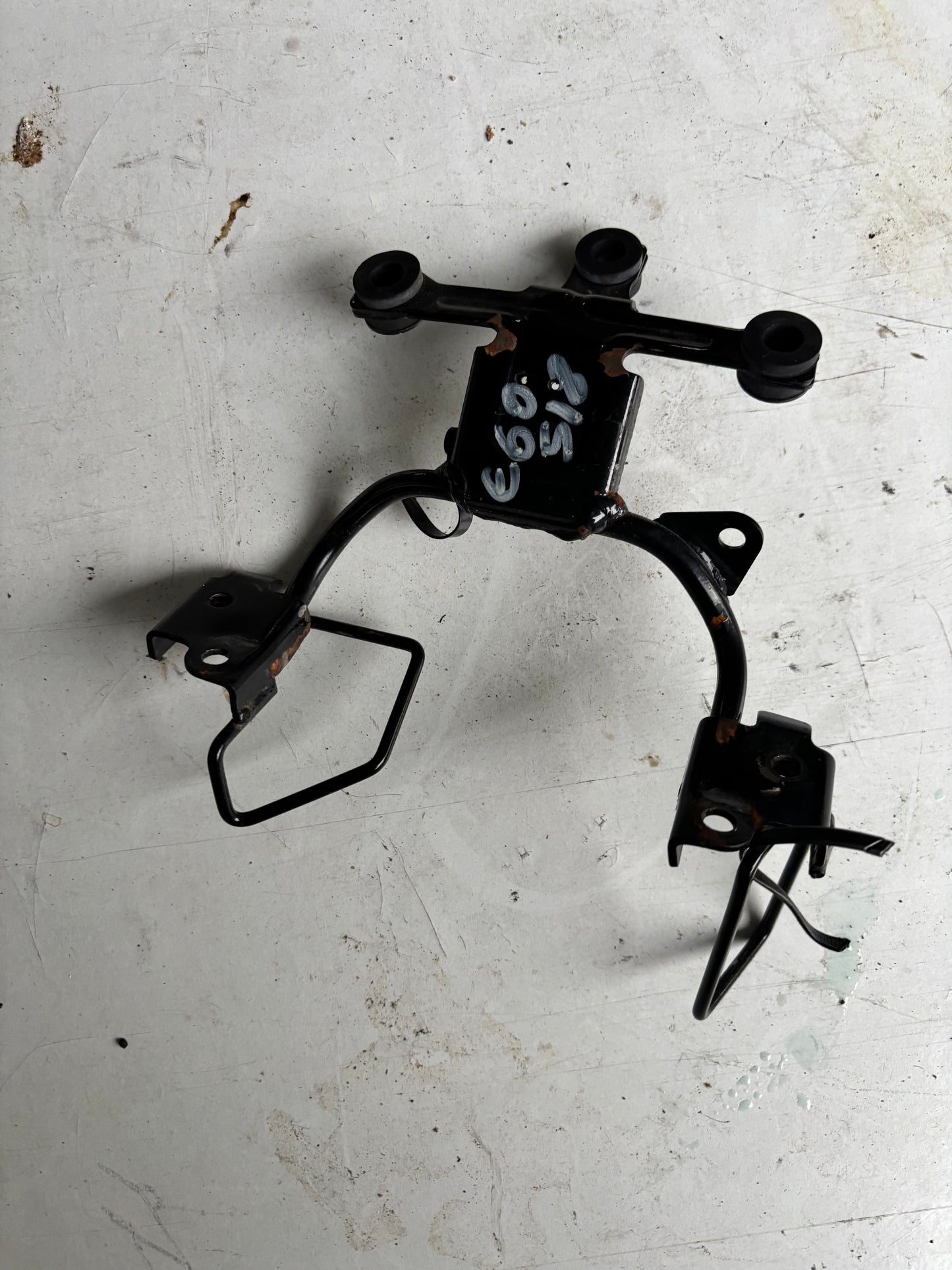 Support compteur tête de fourche optique araignée Kawasaki Er6n 2005/2008