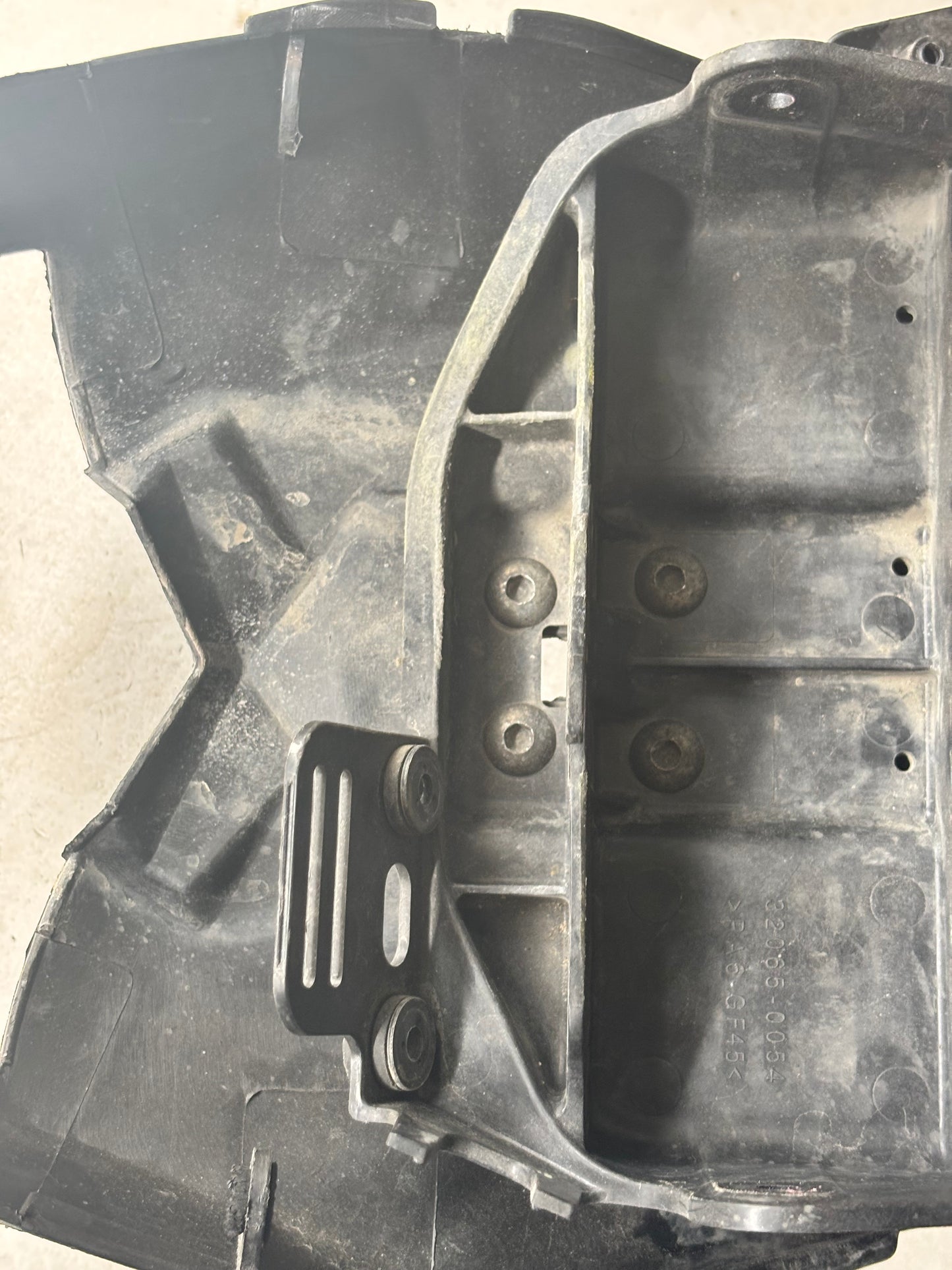 Carénage arrière support plaque  Kawasaki zx6r 2009/2012