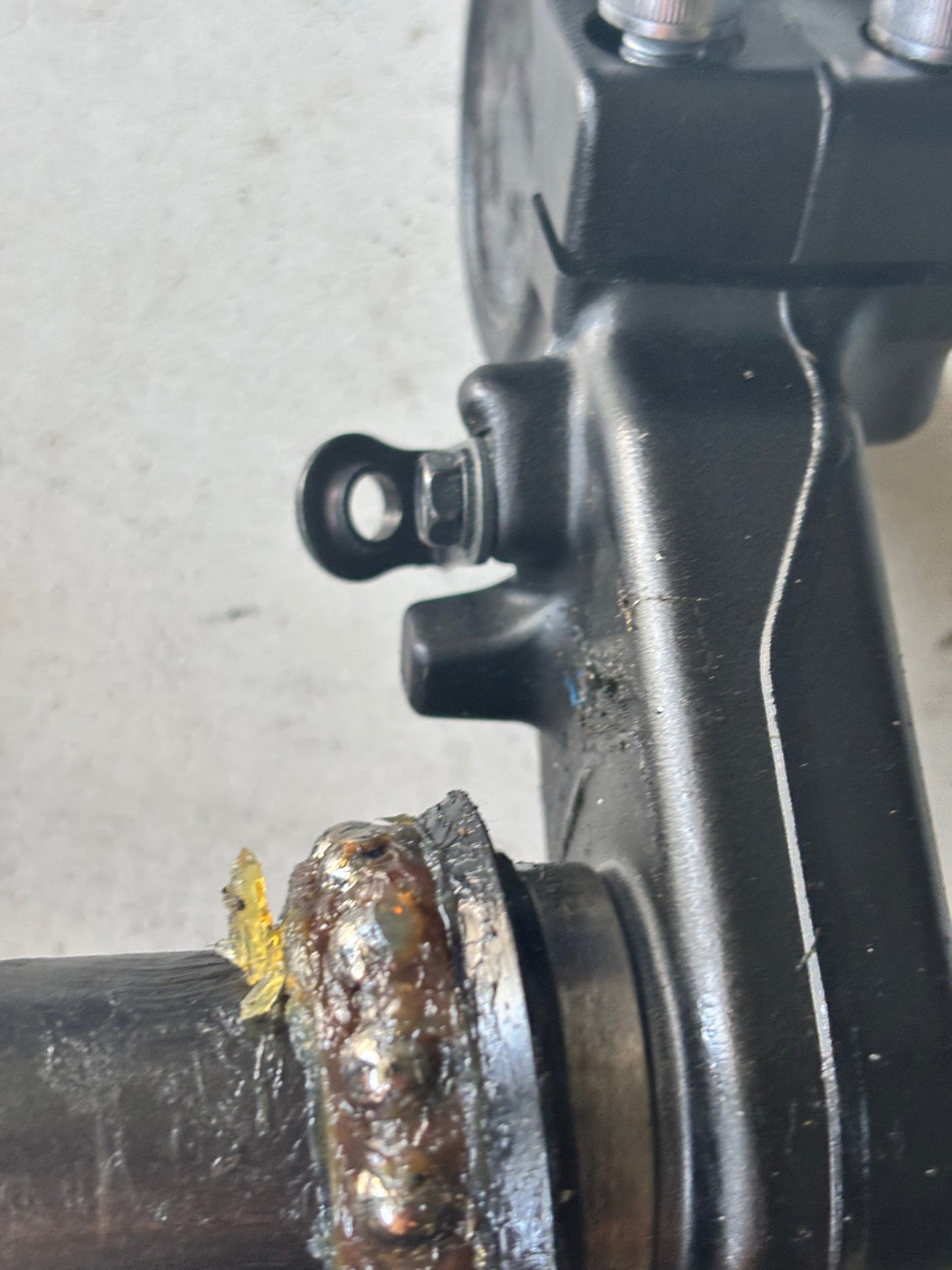 Té de fourche supérieur et inférieur yamaha mt07 2014 à 2020