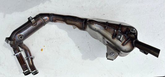 Ligne échappement origine Yamaha mt07 mt-07 2021/2024