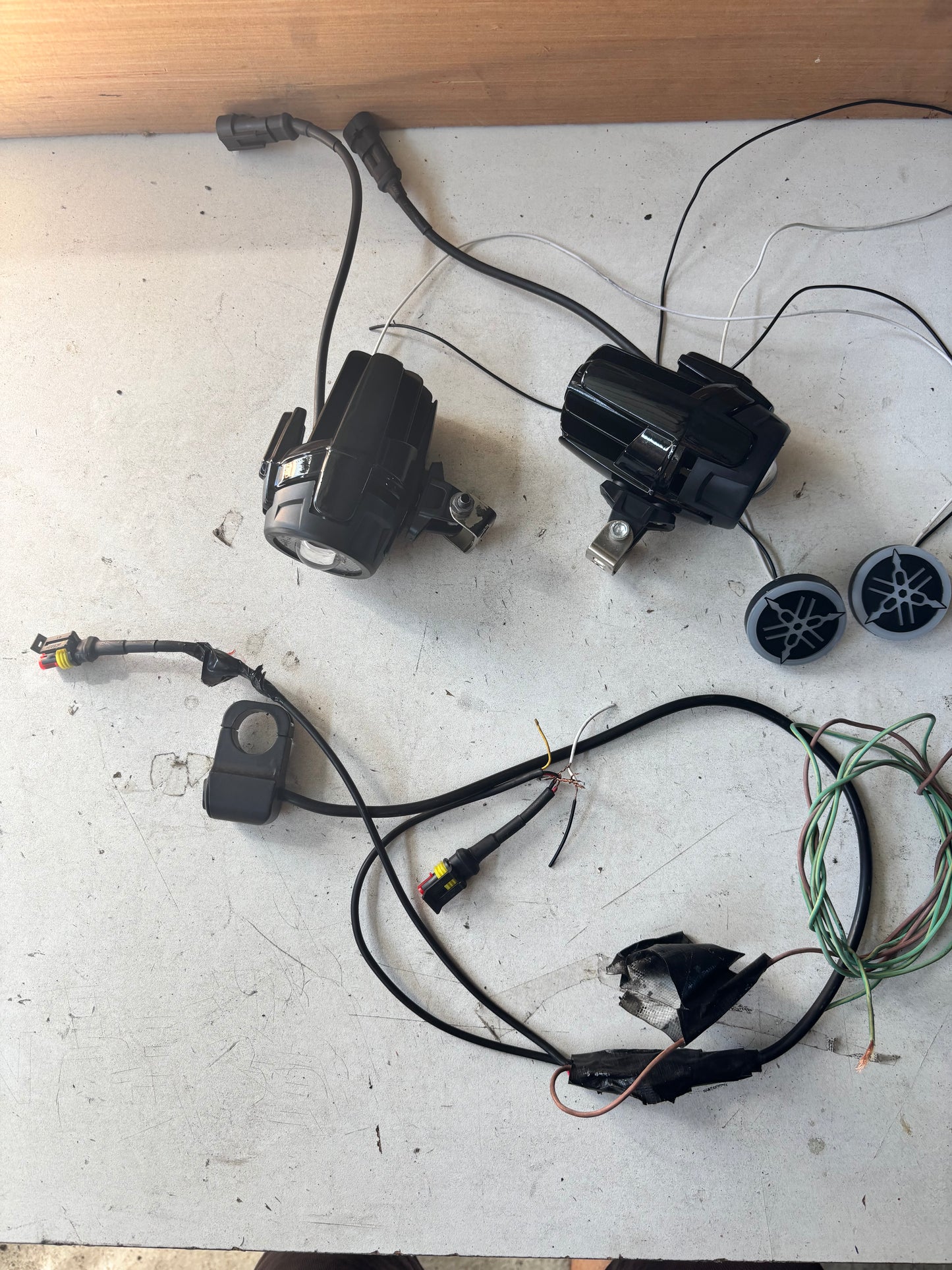 Kit led feu auxiliaire additionnels yamaha tracer 900 2015-2020