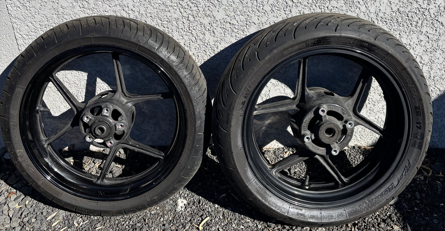 Paire Roue avant / arrière  Kawasaki Er6n Er6f 2009/2016