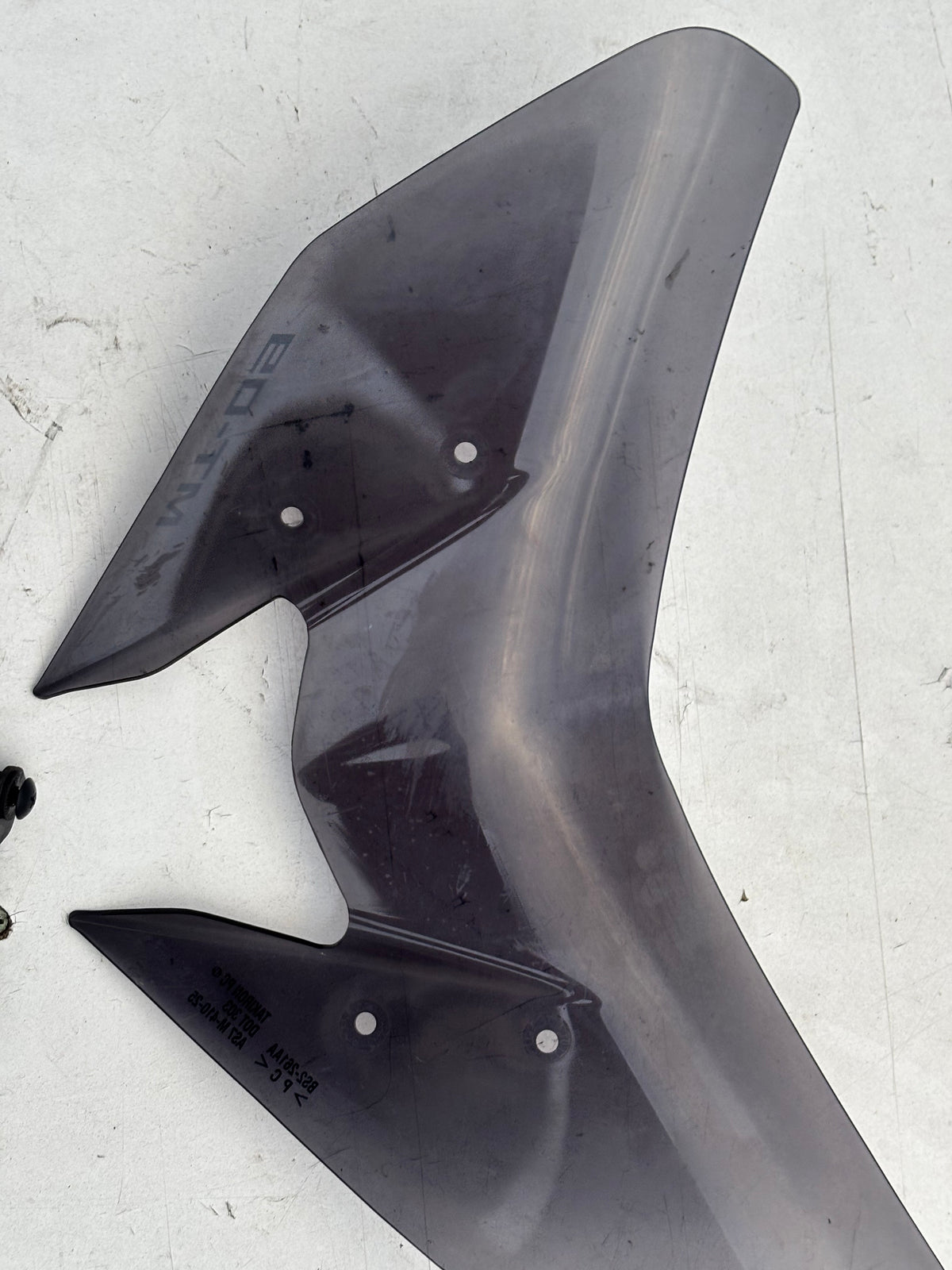 Bulle saute vent Yamaha mt09 2017/2020