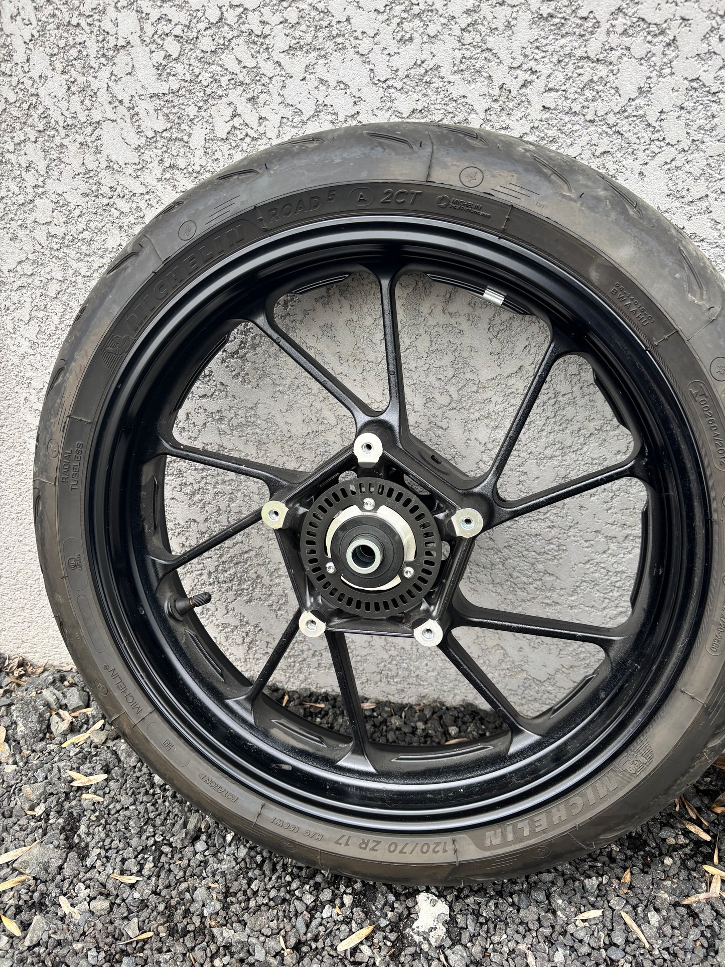 Pack roue avant arrière ABS yamaha mt 07 mt07 2021/2024