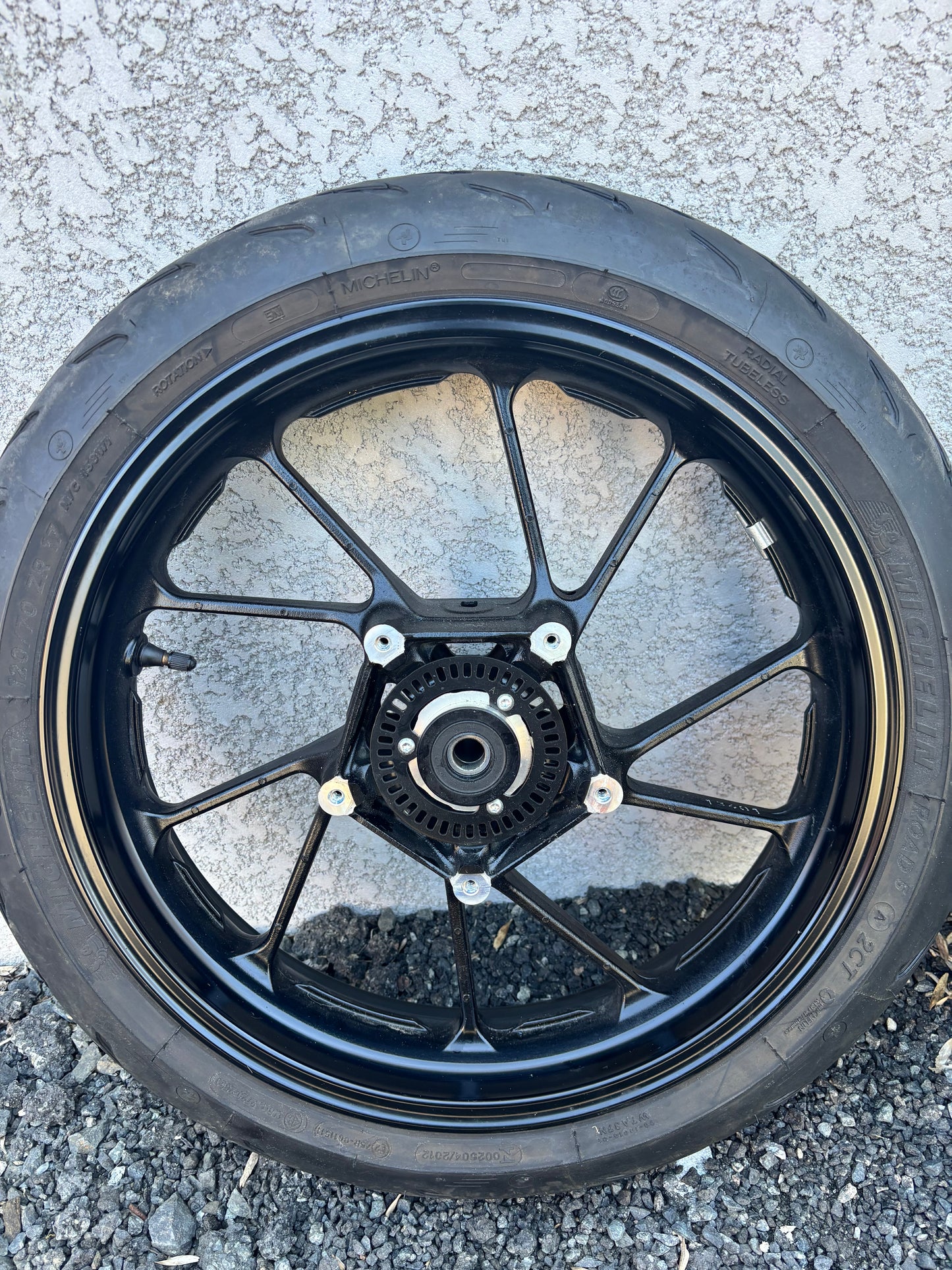 Pack roues jantes avant arrière ABS yamaha mt 07 mt07 2021/2024