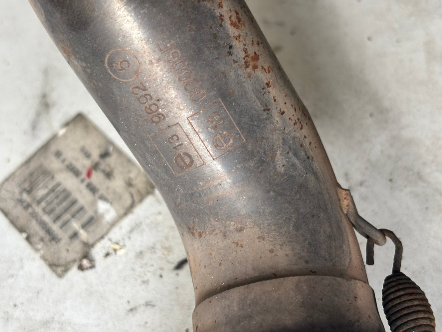 Ligne échappement ARROW yamaha mt 07 2014-2020 accidenté
