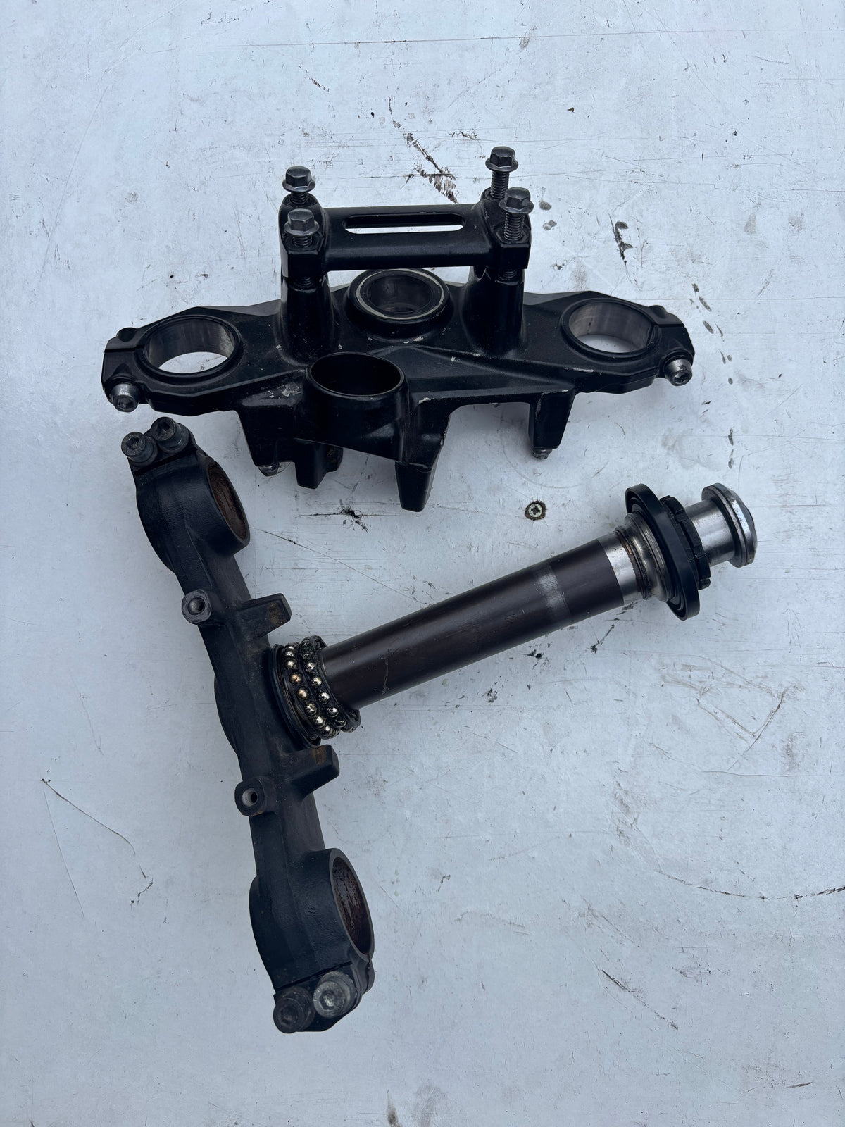 Kawasaki er6n er6f 2006/2008 red fork yoke