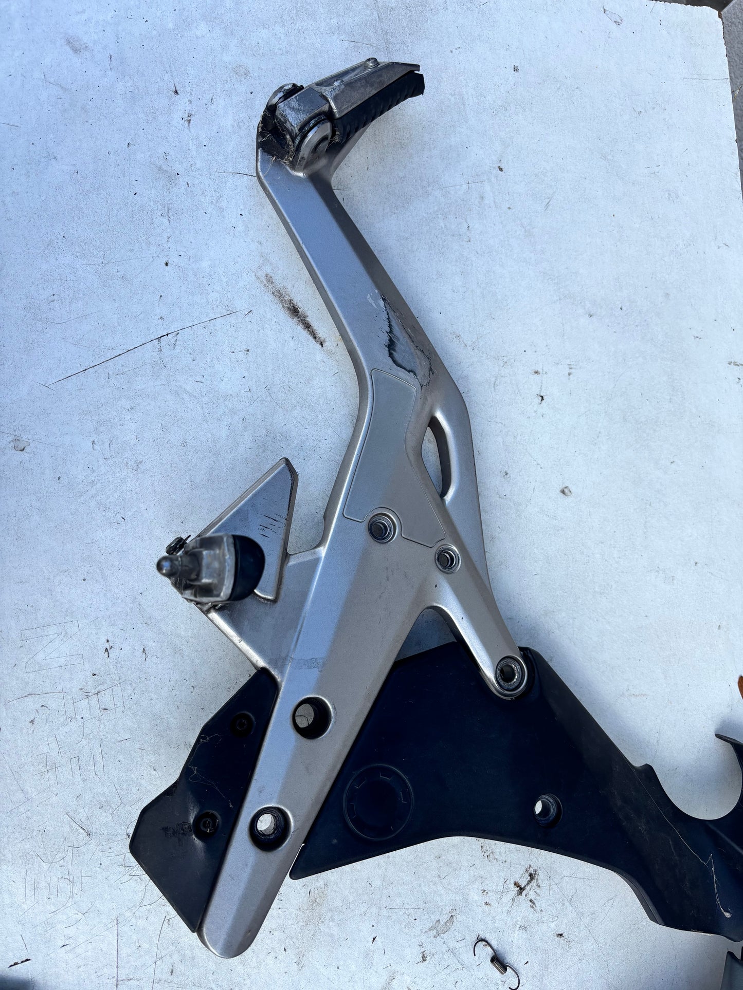 Platine droite Kawasaki Er6 N/F 2012 à 2016