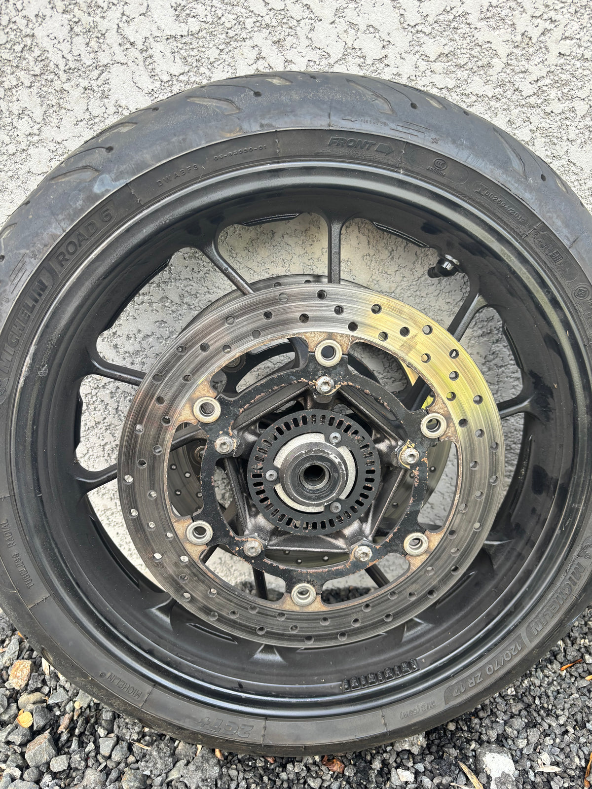 Roue jante disque avant arrière ABS Yamaha mt09 /tracer 2013-2020