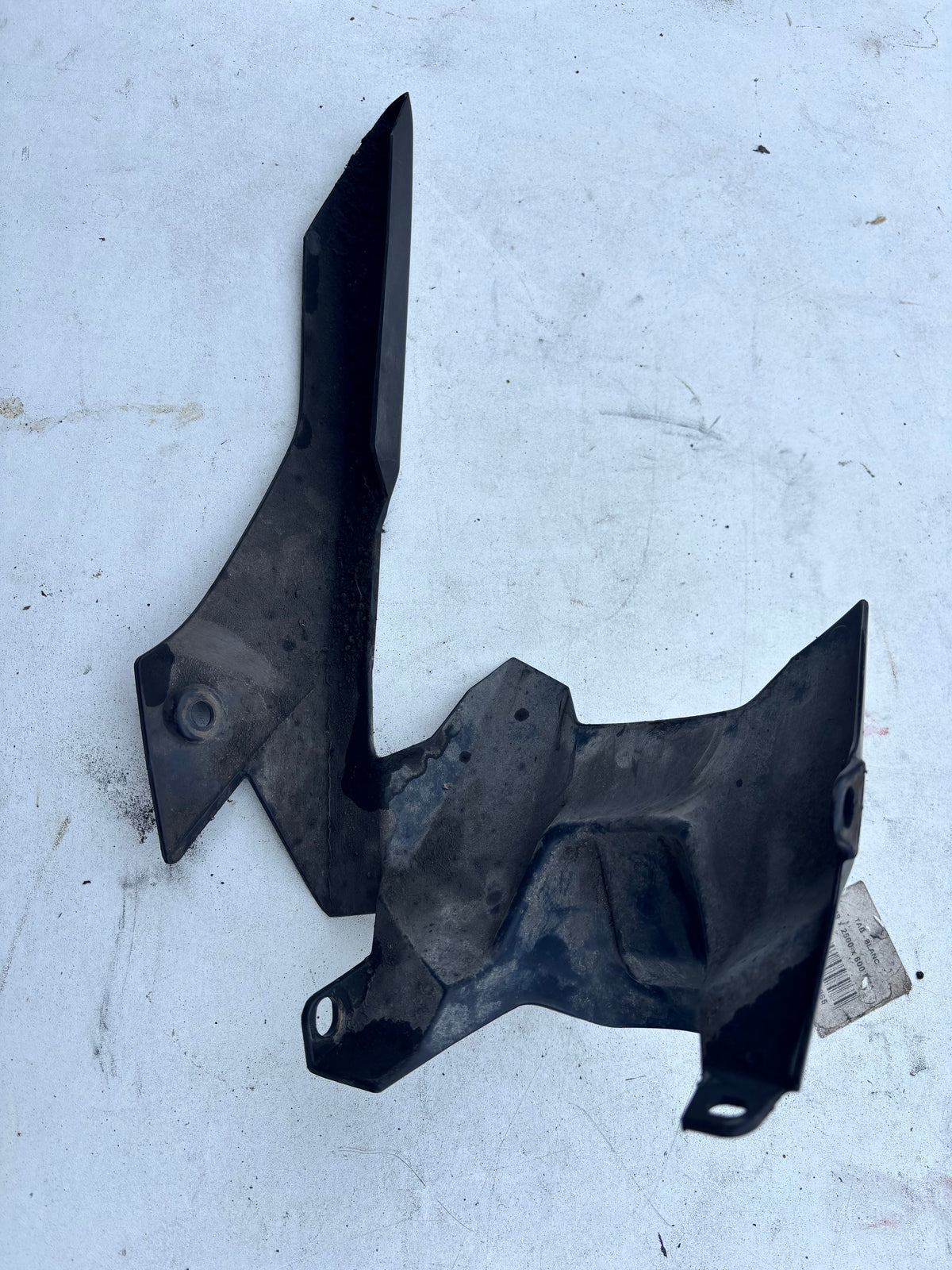 Protège chaîne lèche roue garde boue Yamaha mt07 2014/2020