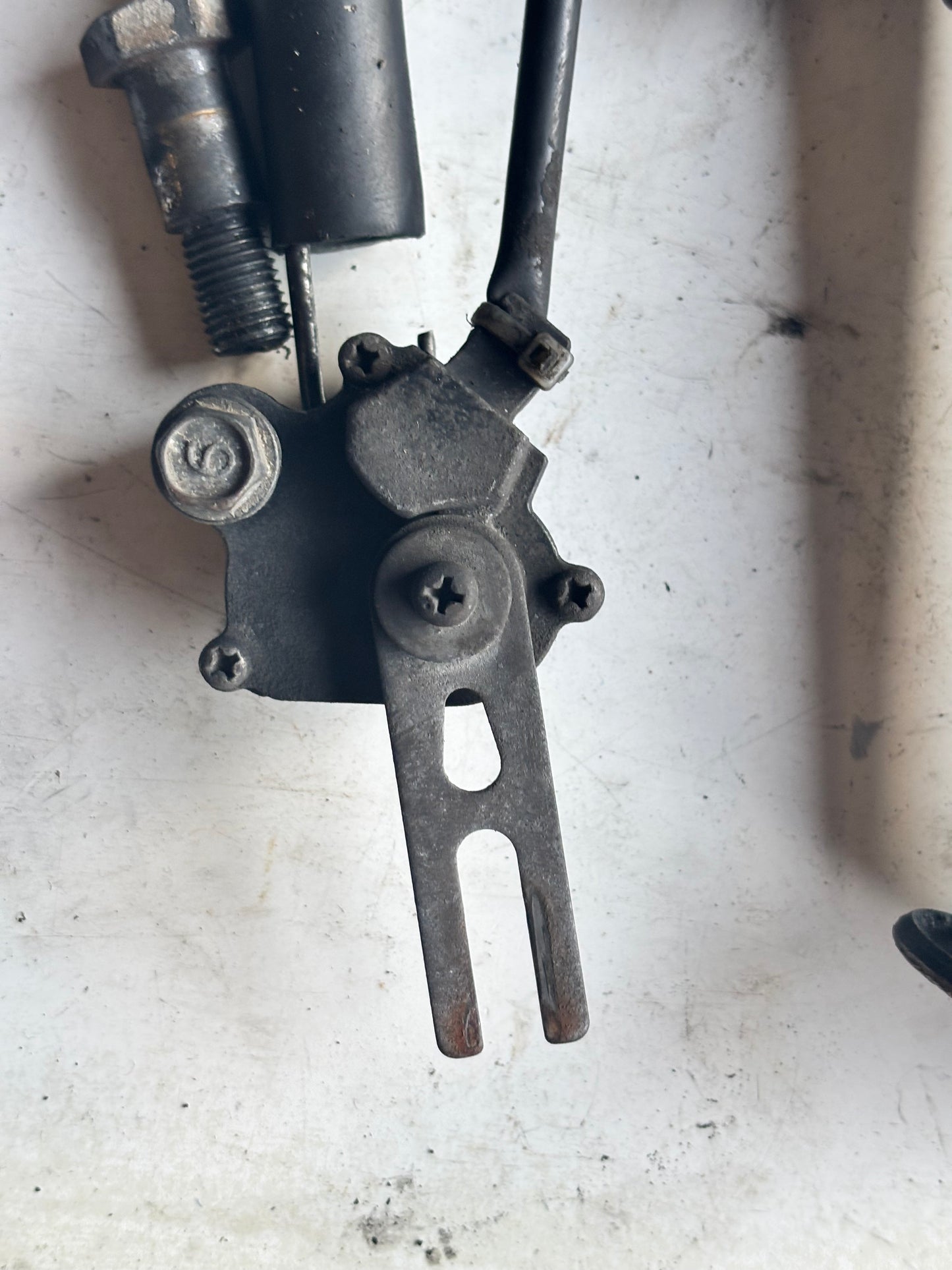Béquille et contacteur Kawasaki Er6n er6f