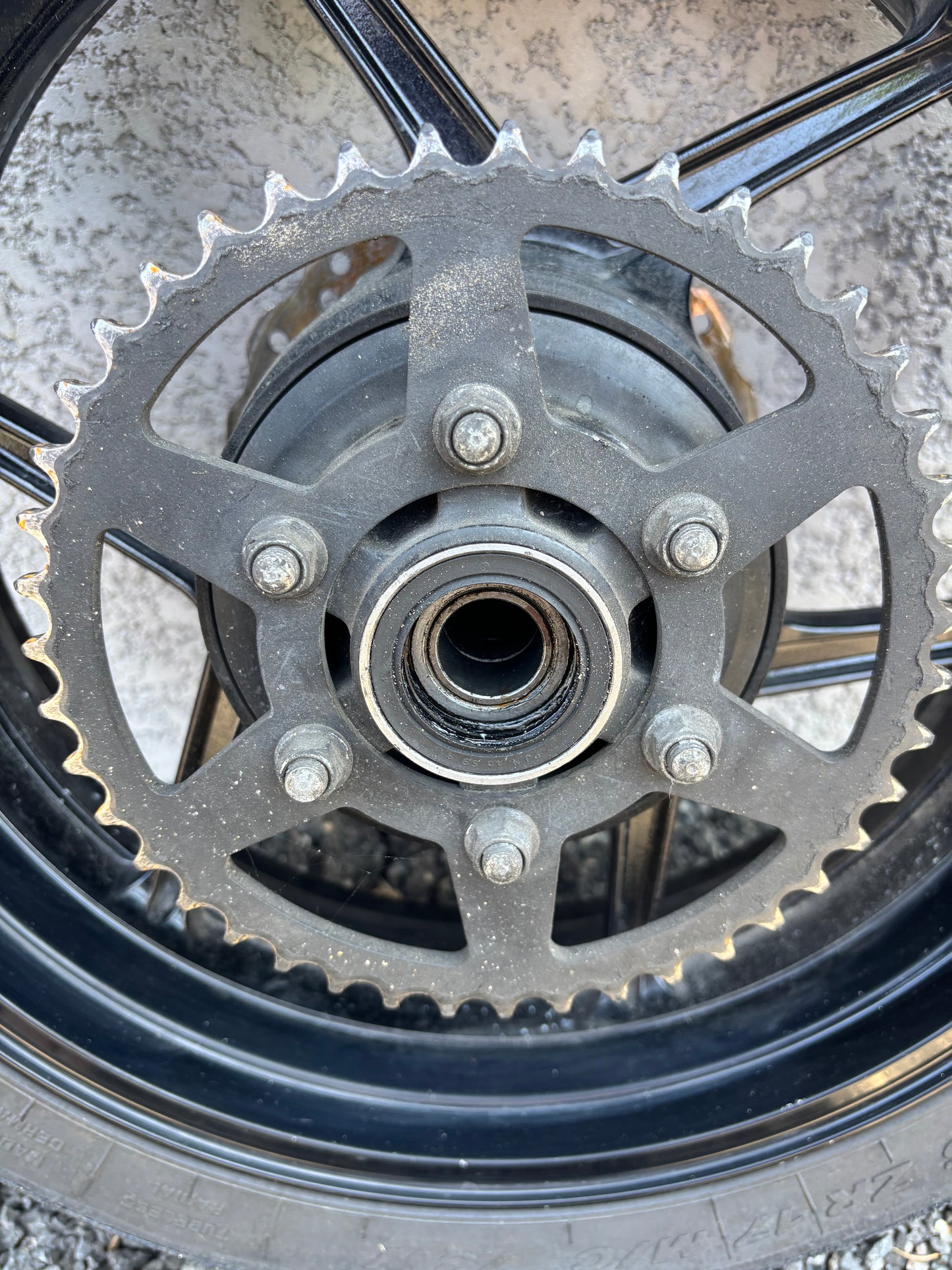 Roue jante arrière  Kawasaki zx6r 2009/2012