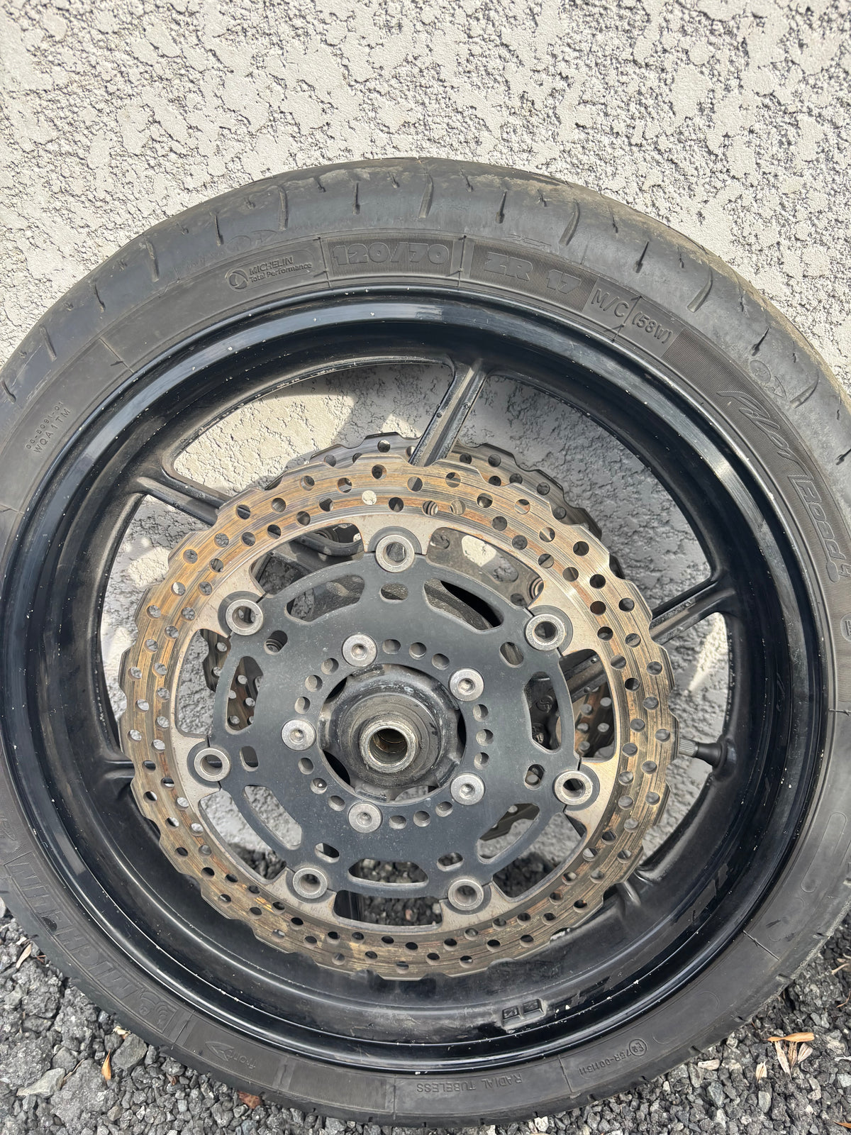 Vorder- und Hinterrad Kawasaki Er6 2012/2016