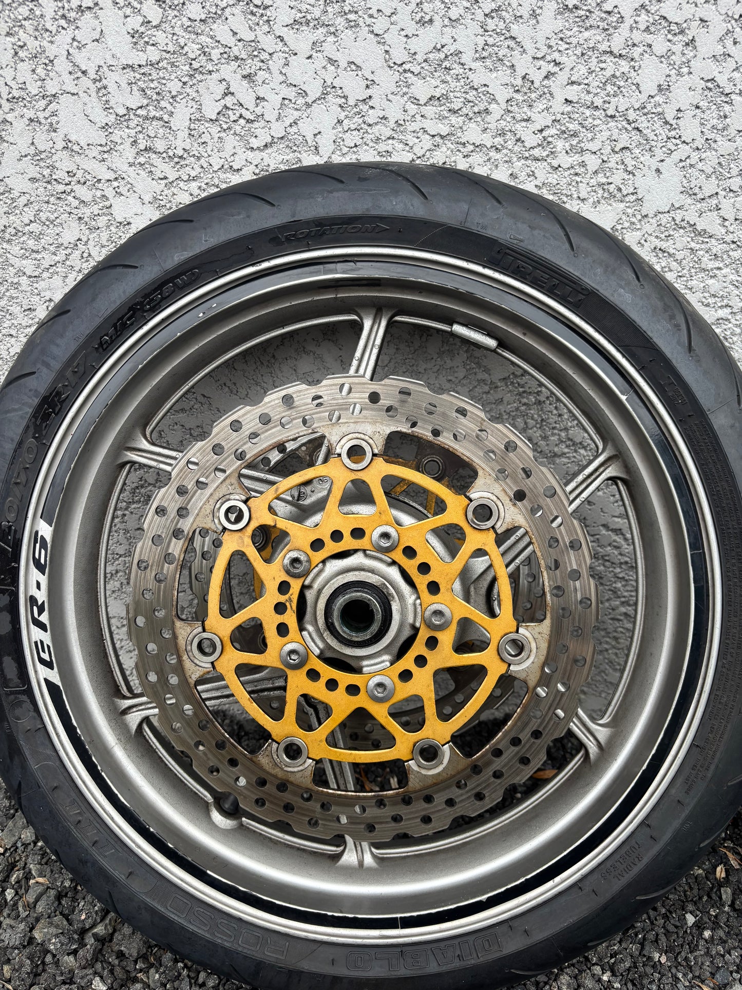 Paire Roues avant / arrière  Kawasaki Er6n Er6f 2005/2016