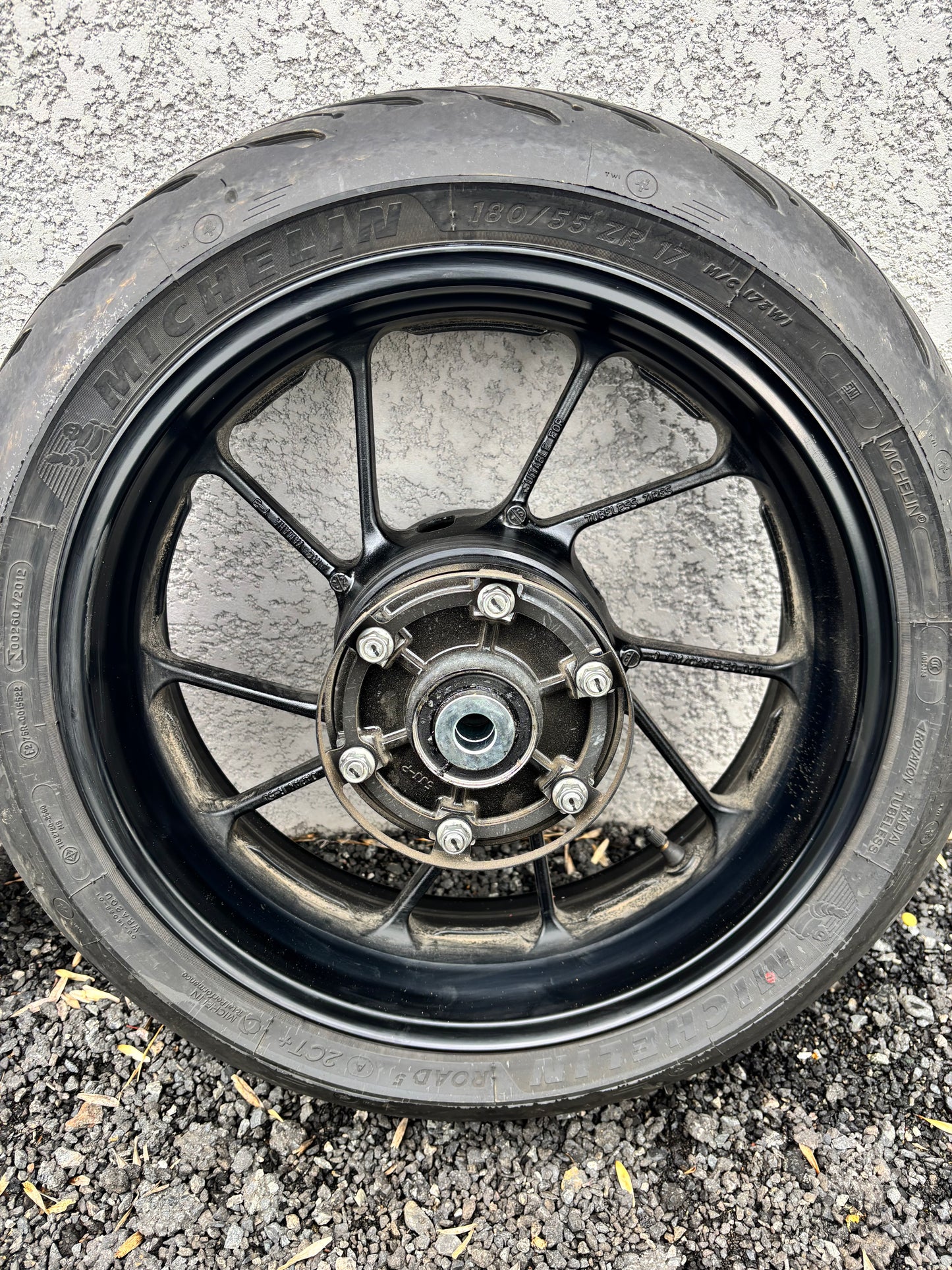 Pack roue avant arrière ABS yamaha mt 07 mt07 2021/2024