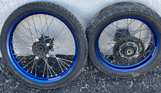 Radsatz vorne und hinten Yamaha Tenere 700 2019 bis 2024