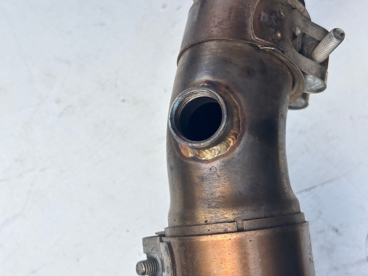 Ligne échappement origine avec silencieux dominator Kawasaki Er6n er6f 2005/2011