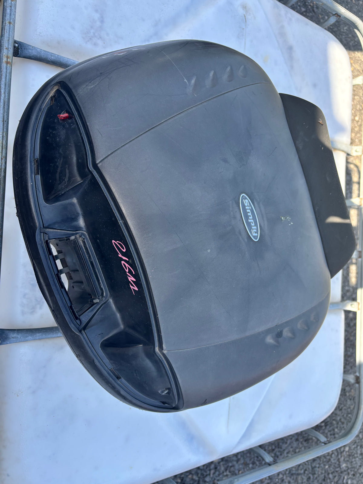 Support Top case GIVI  Kawasaki Er6n Er6F 2009/2011
