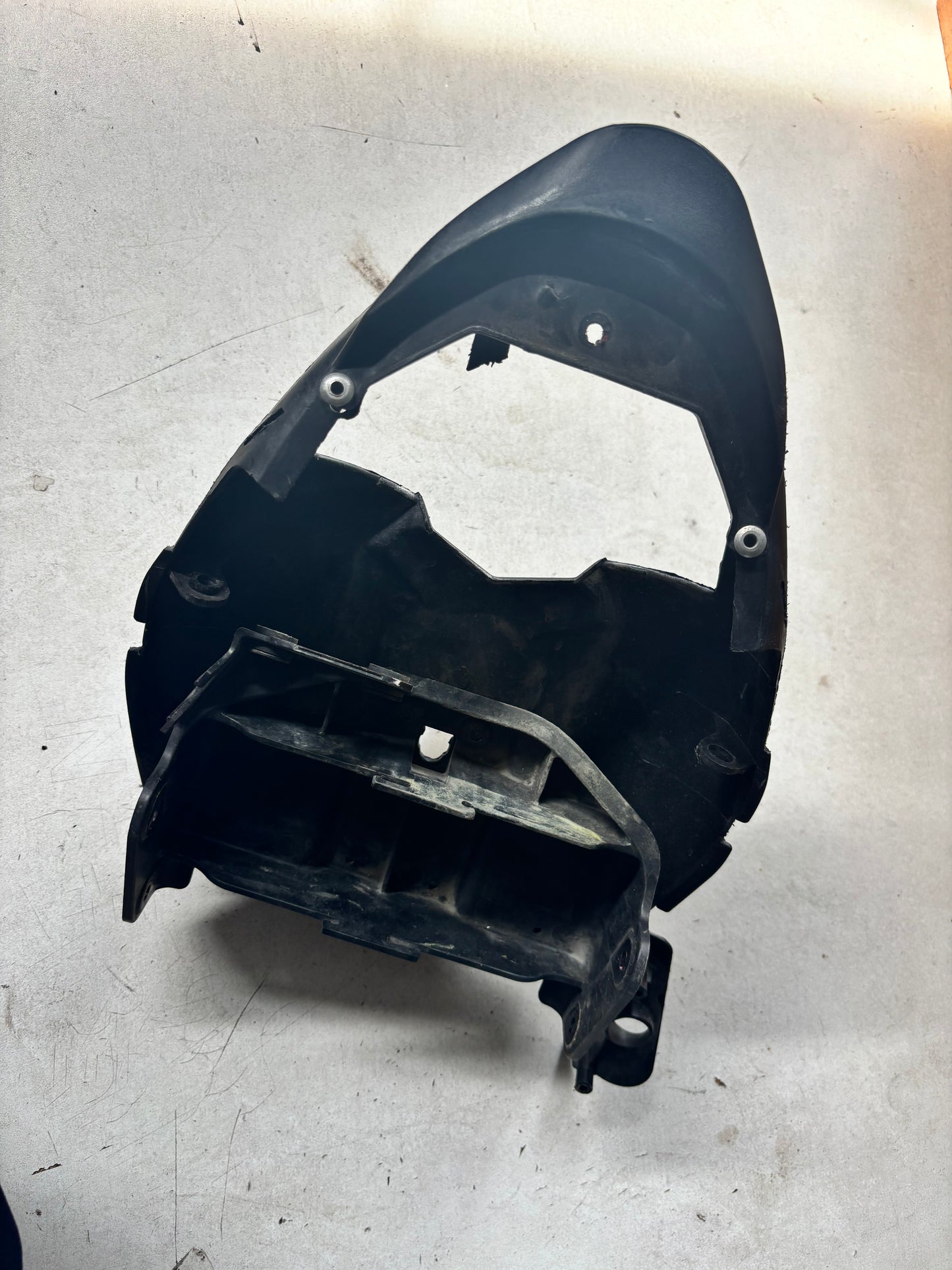 Carénage arrière support plaque  Kawasaki zx6r 2009/2012