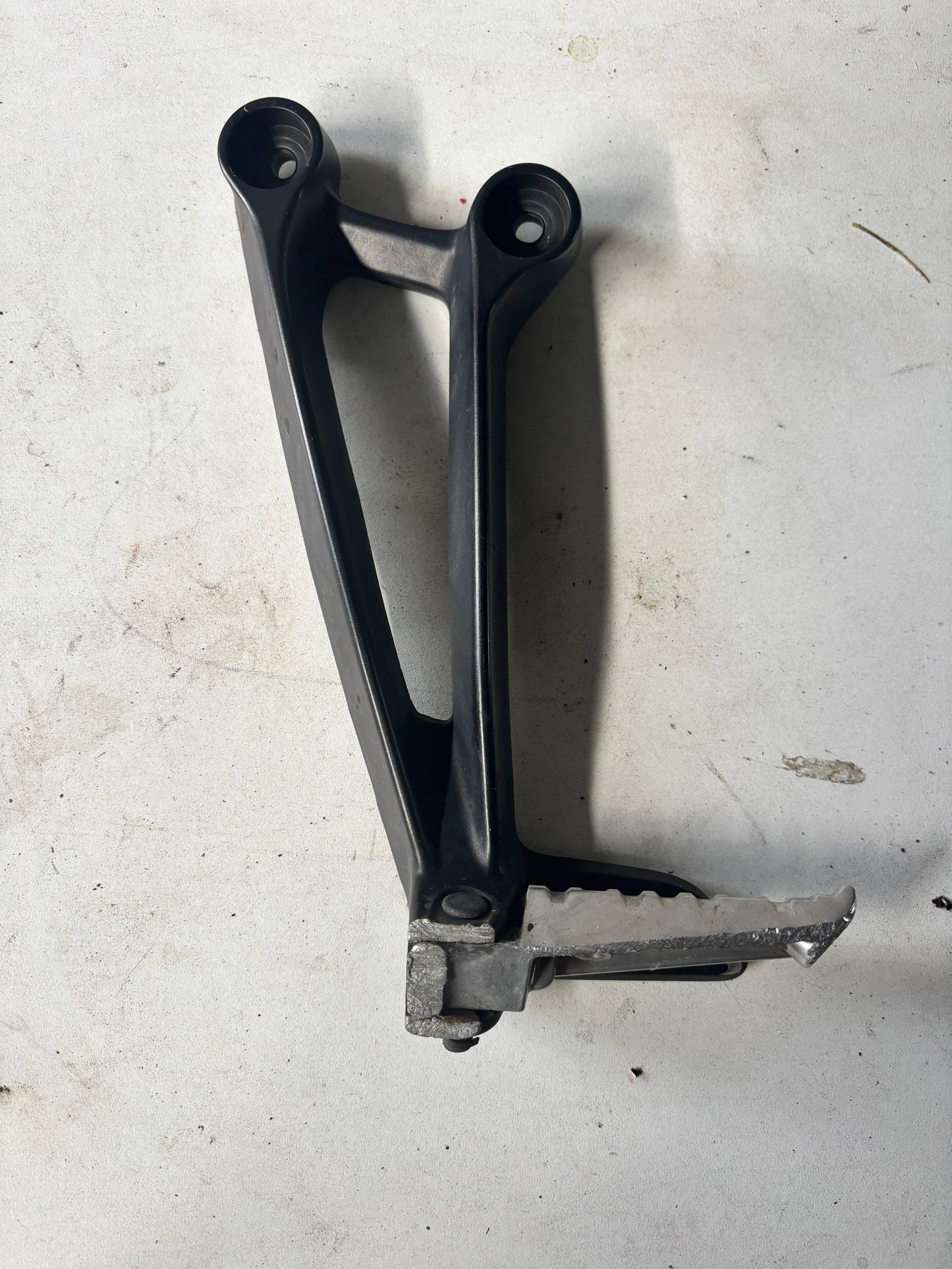 Platine arrière gauche avec repose pied Yamaha Mt07 mt-07 2014/2020