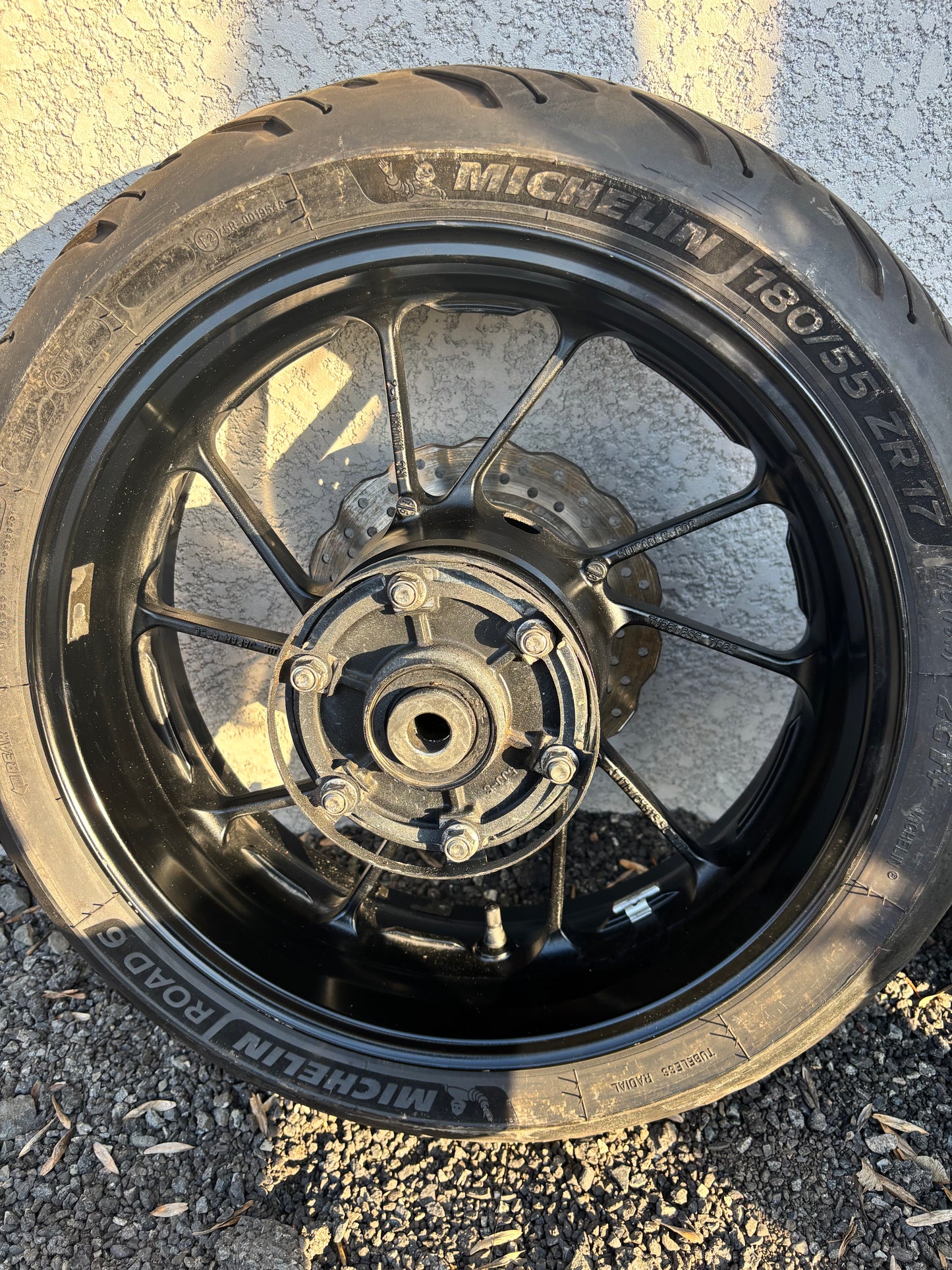 Pack roue avant arrière ABS yamaha mt 07 mt-07 2014/2020