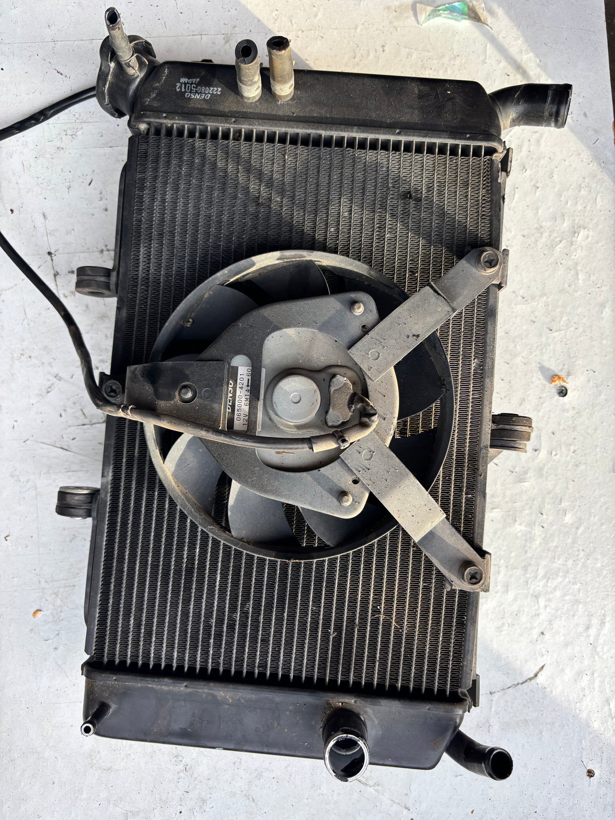 Radiateur eau  Yamaha Xj6 2009 à 2016