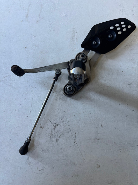 Platine support sélecteur gauche  yamaha mt 07 2014-2024