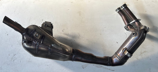 Ligne échappement yamaha mt 07 mt07 2021 à 2024
