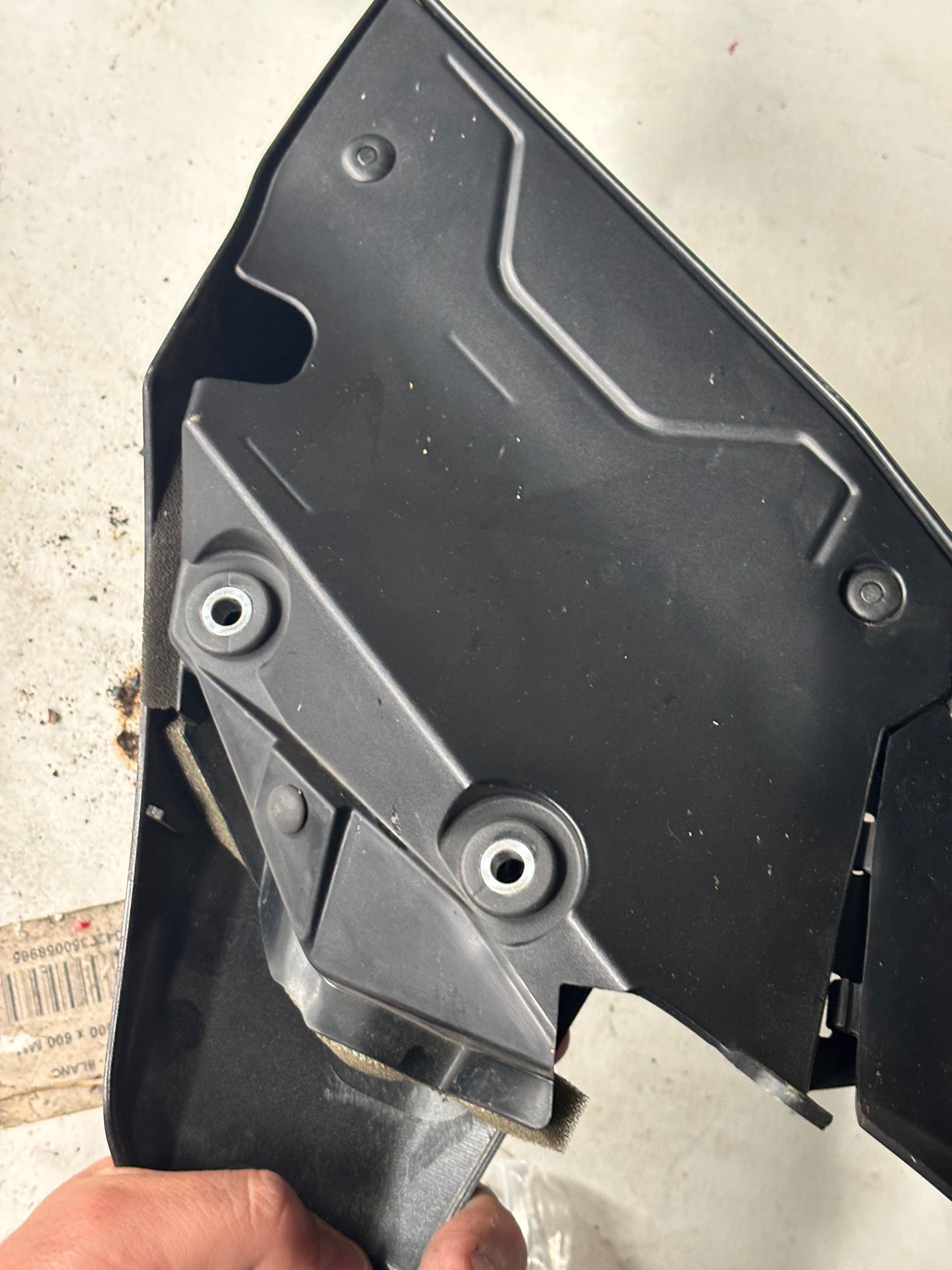 Luftschaufel Tank rechts und links Yamaha MT 09 2013-2016