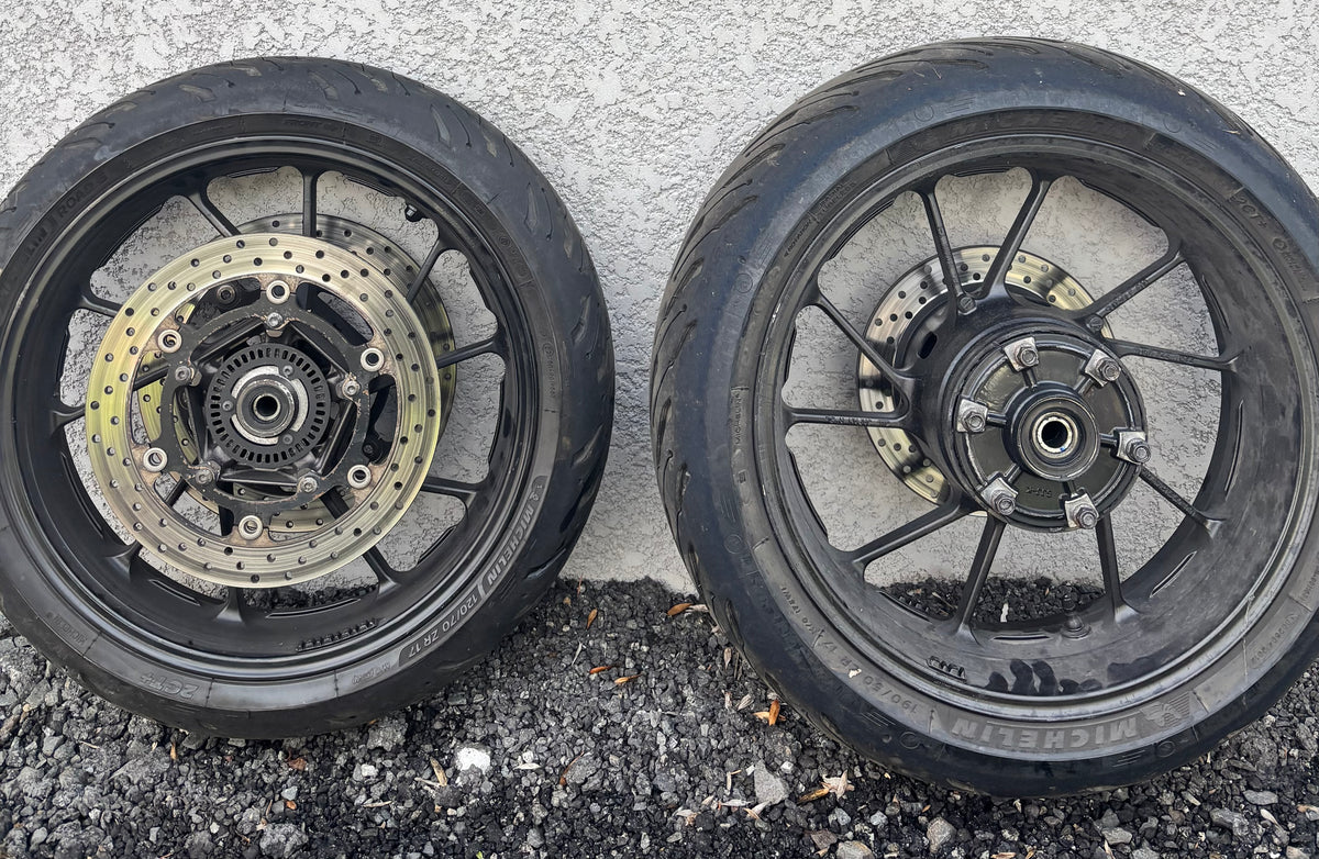 Roue jante disque avant arrière ABS Yamaha mt09 /tracer 2013-2020