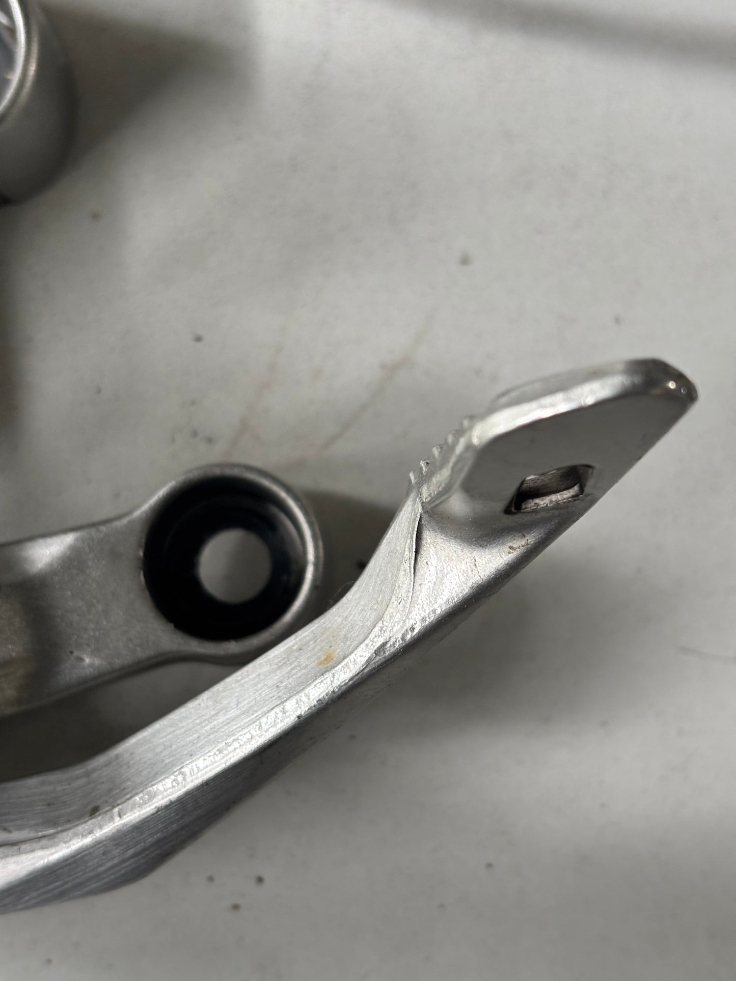 Platine conducteur droite de frein complète repose cale pied Yamaha MT 09 2013/2020